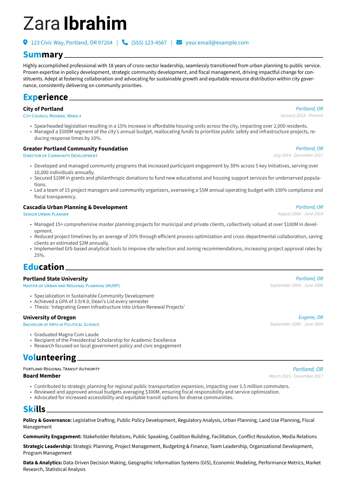 Career changer version - Page 1