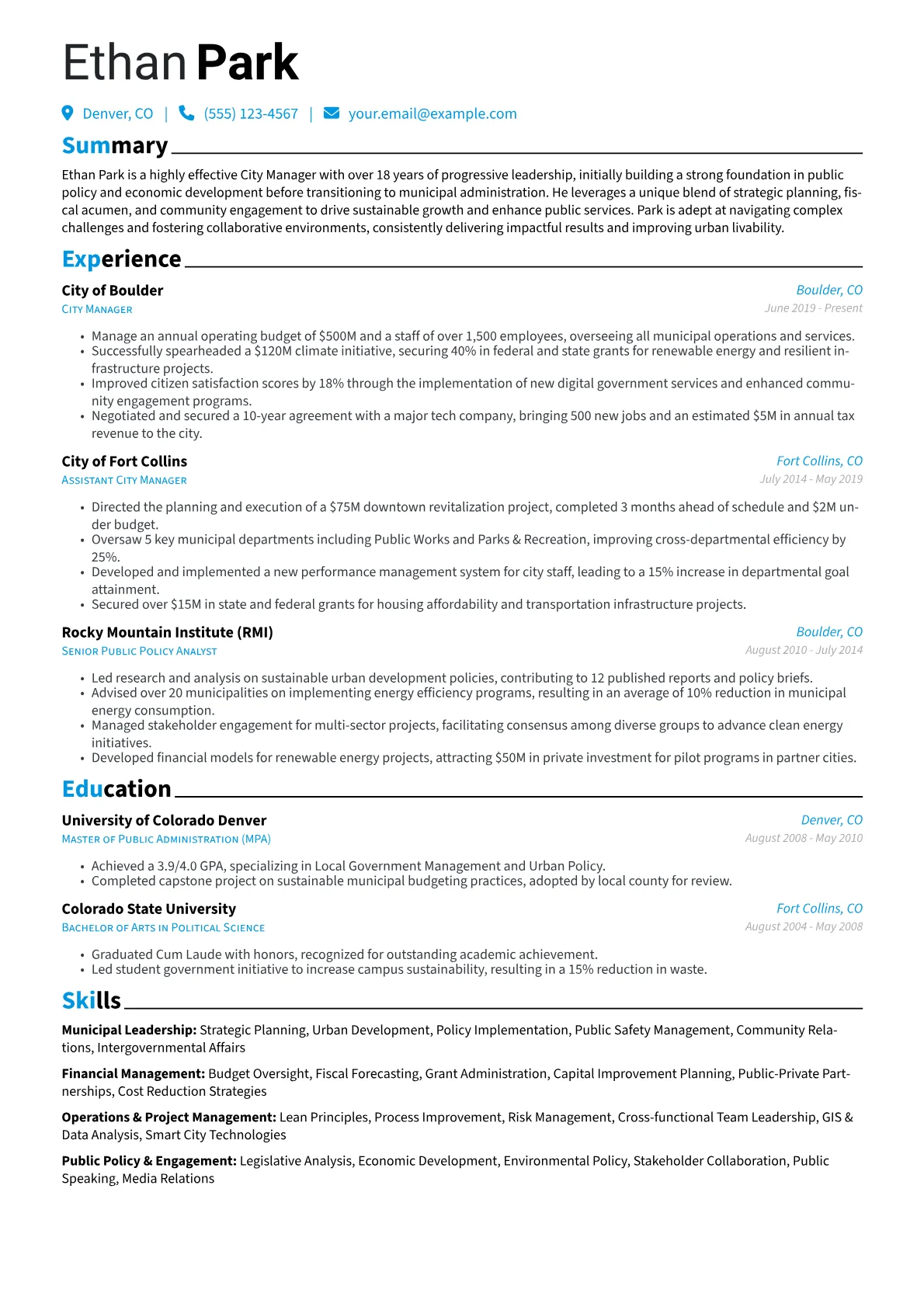 Career changer version - Page 1