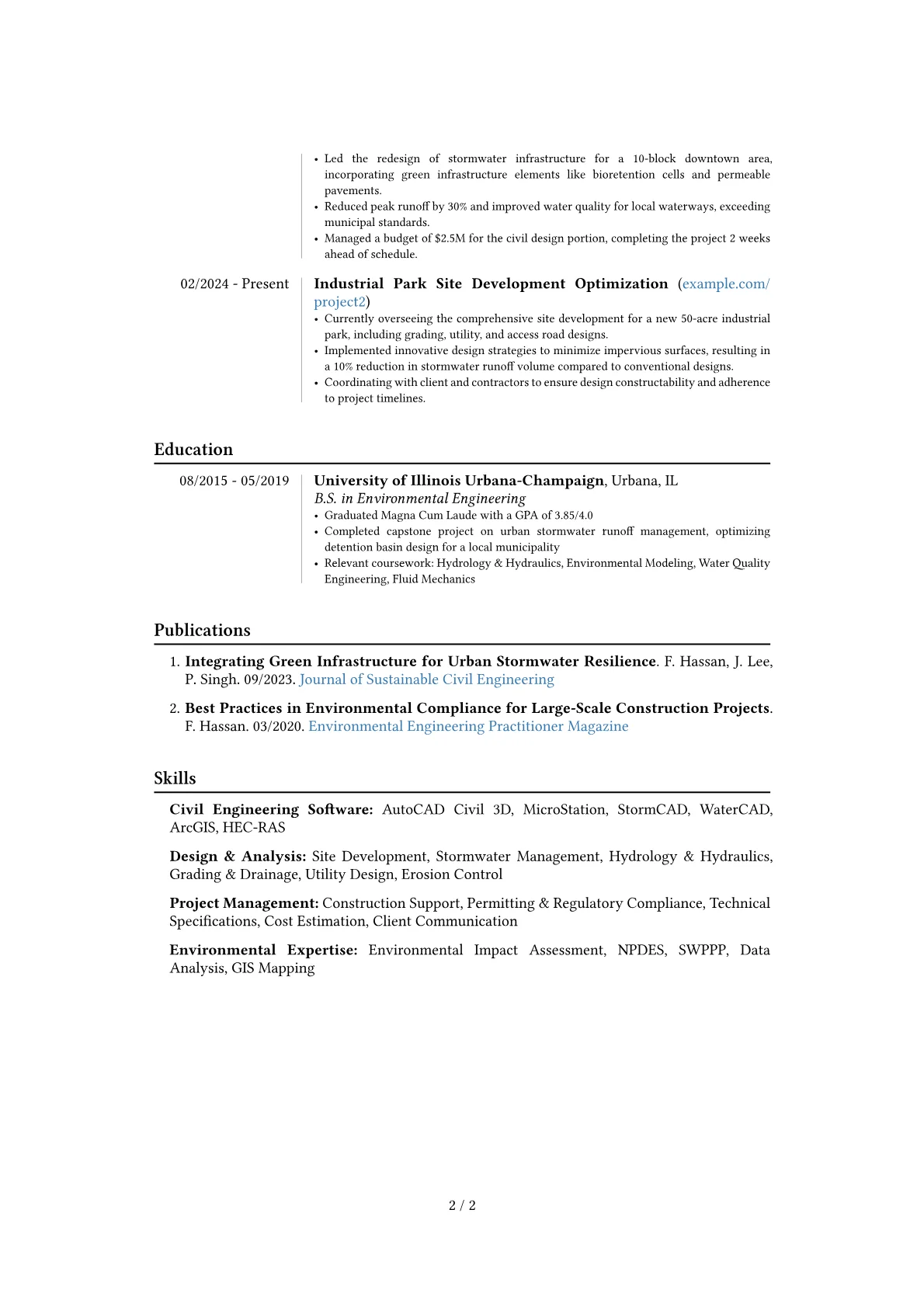 Career changer version - Page 2