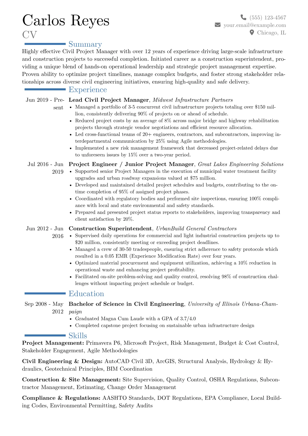 Career changer version - Page 1