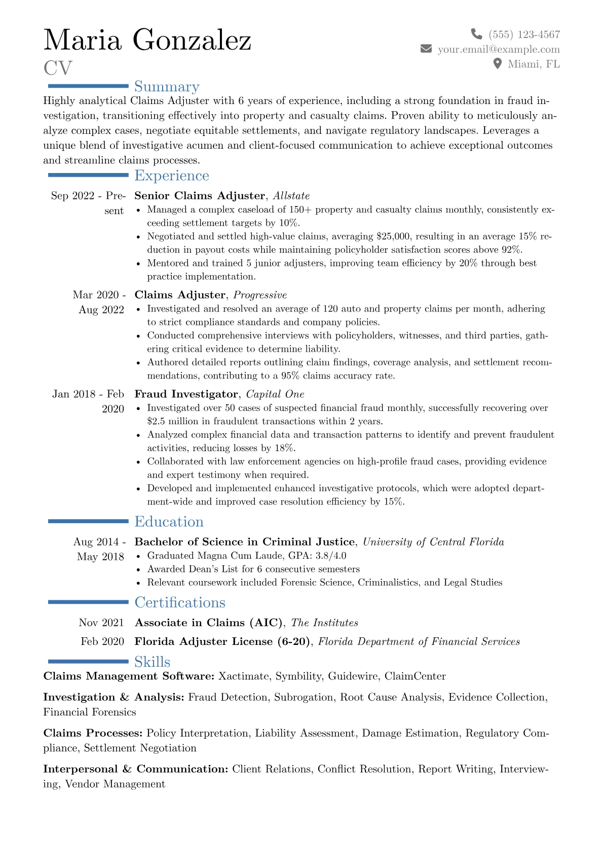 Career changer version - Page 1