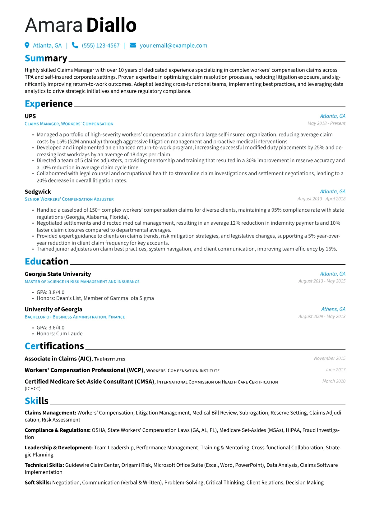 Workers' Compensation version - Page 1