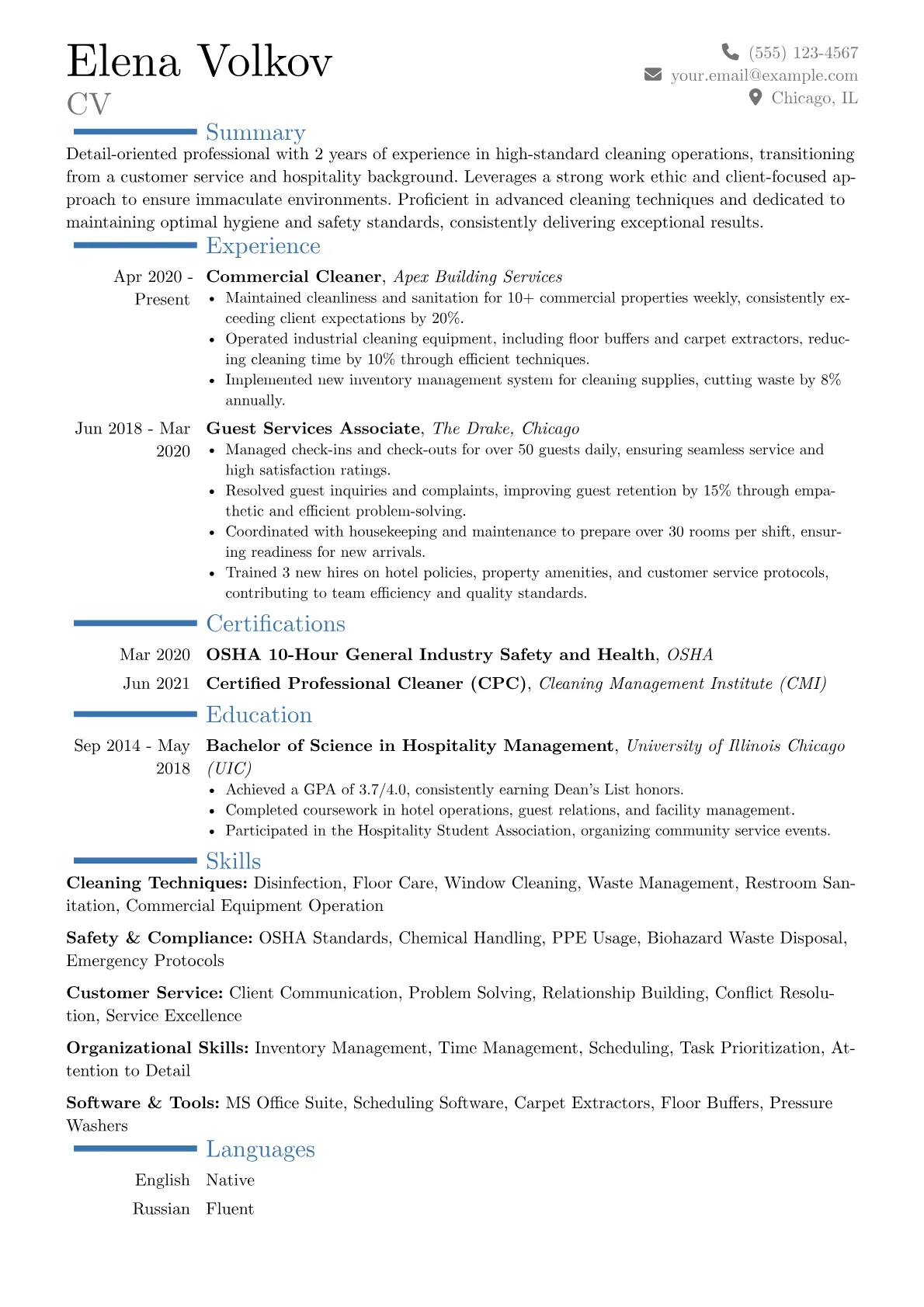 Career changer version - Page 1
