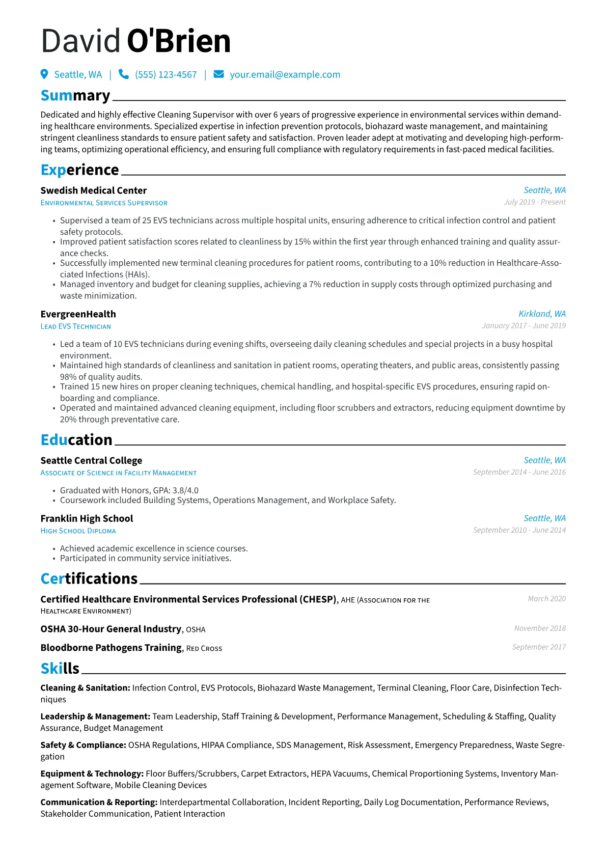 Healthcare version - Page 1