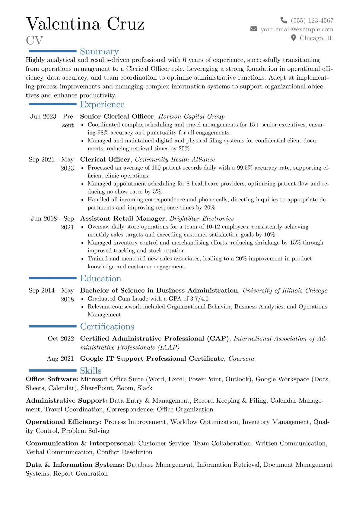 Career changer version - Page 1