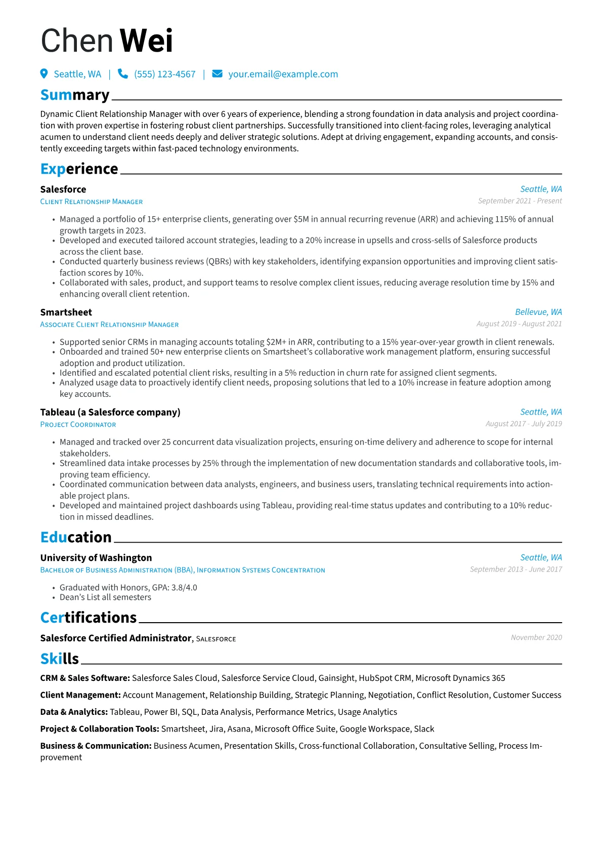 Career changer version - Page 1