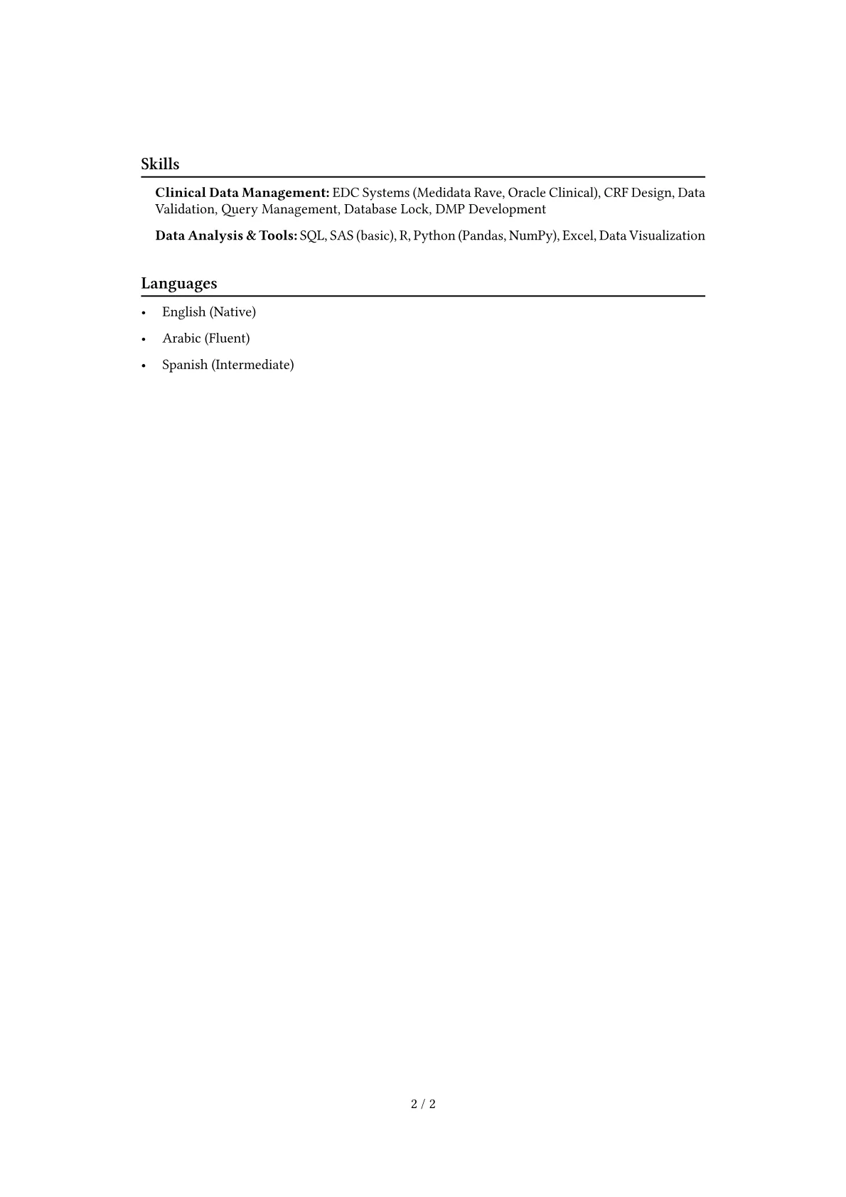 Career changer version - Page 2