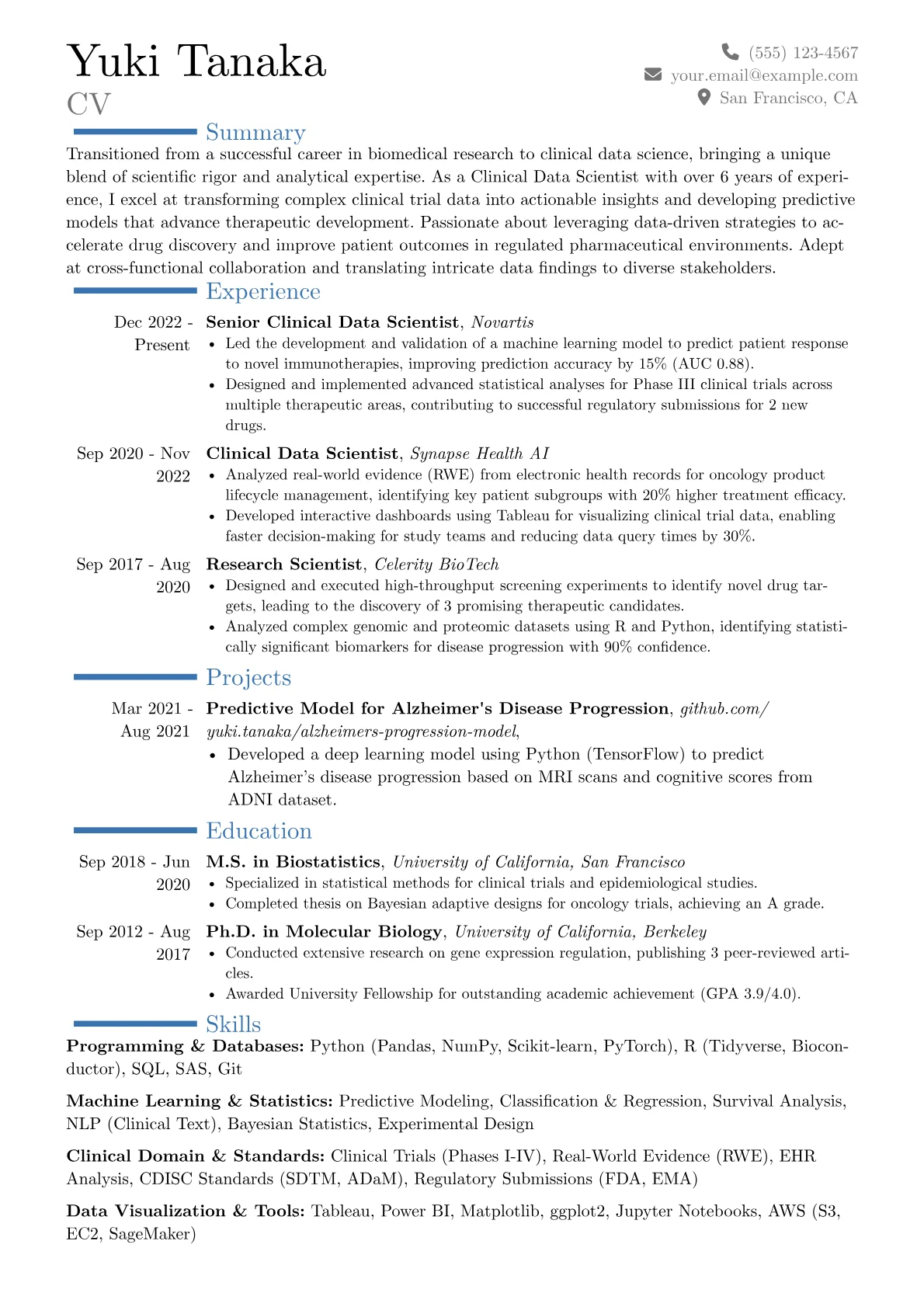 Career changer version - Page 1