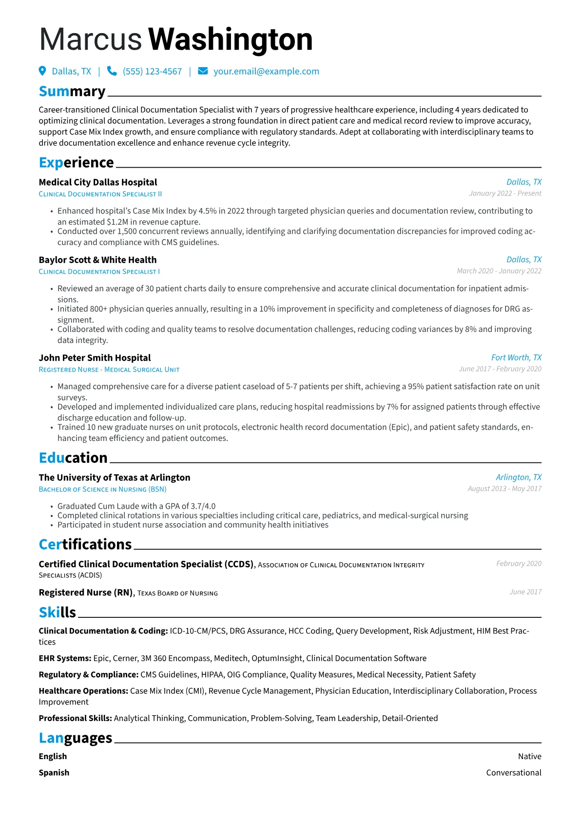 Career changer version - Page 1
