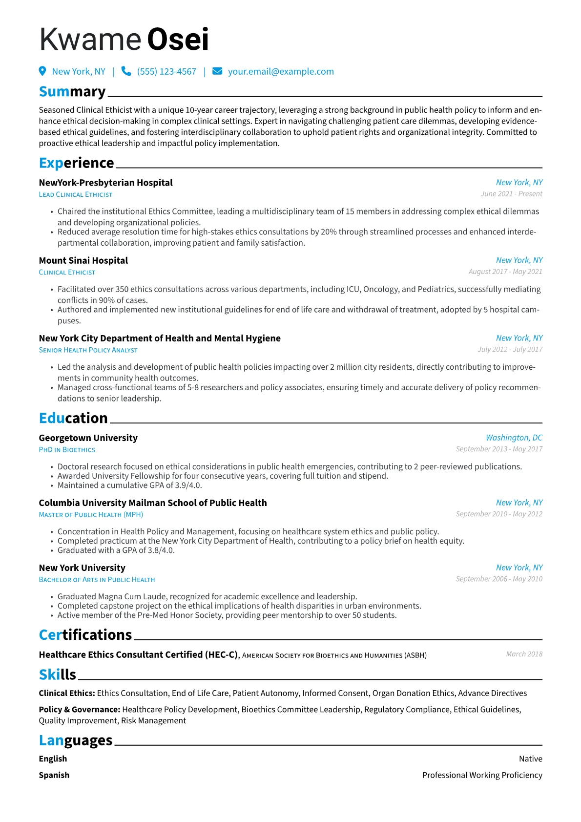 Career changer version - Page 1