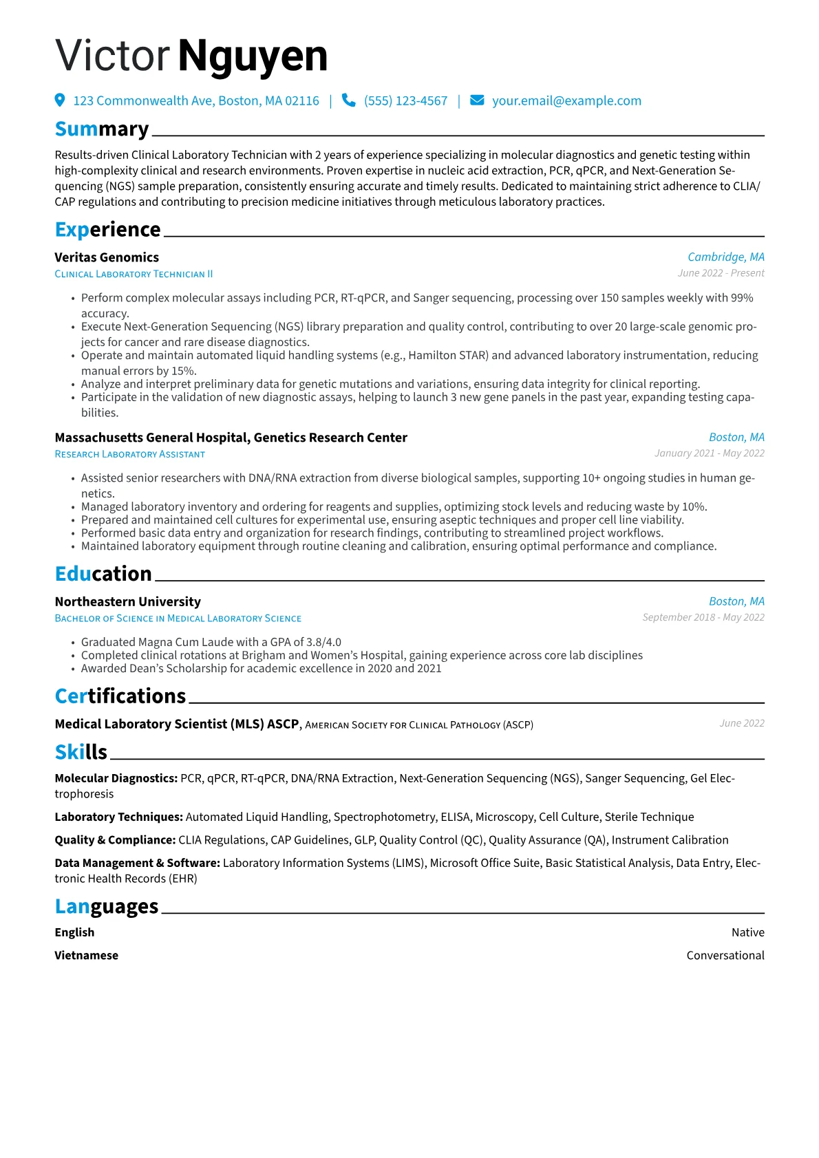 Molecular Diagnostics version - Page 1