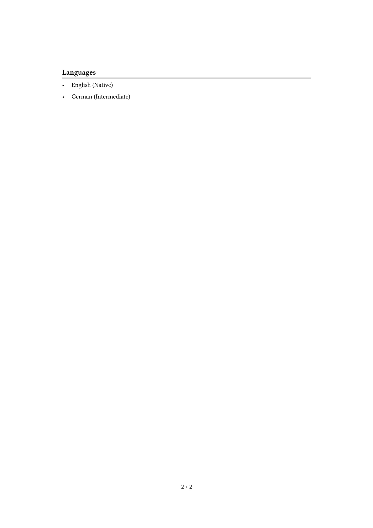 Career changer version - Page 2