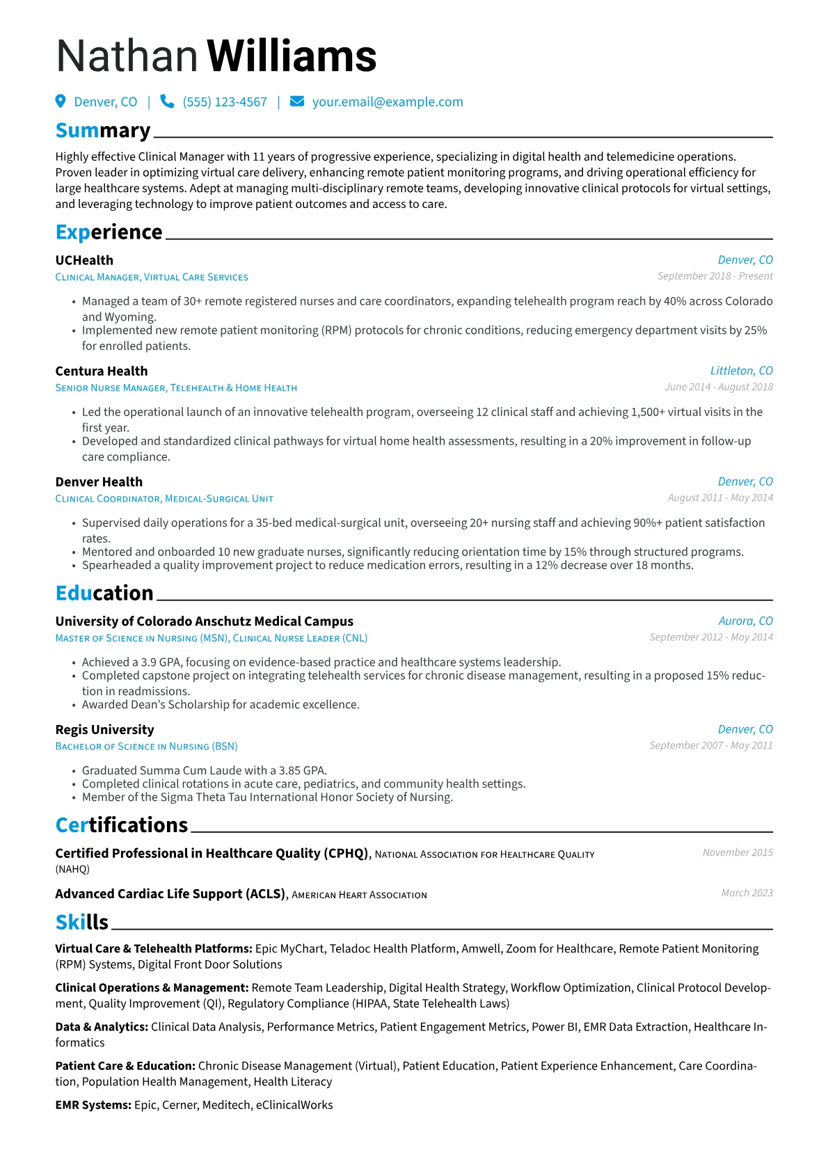 Virtual Care & Telehealth version - Page 1