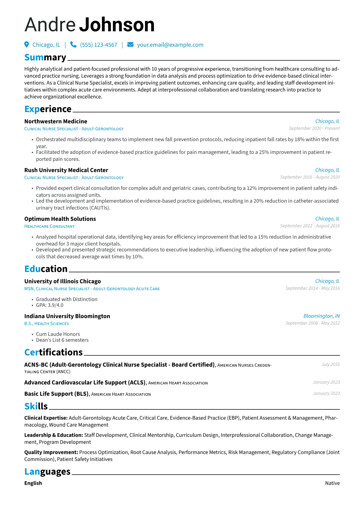 Career changer version - Page 1