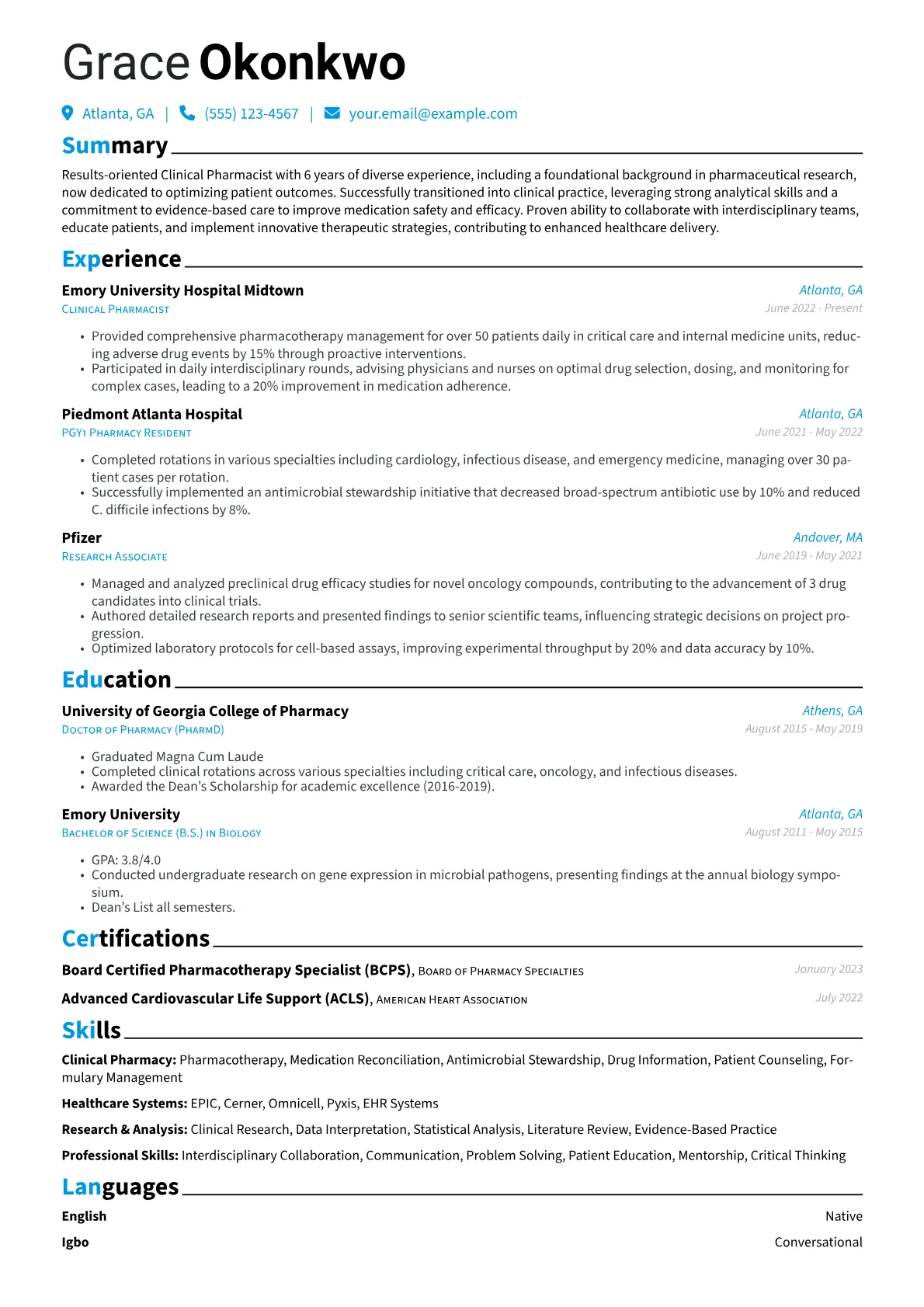 Career changer version - Page 1