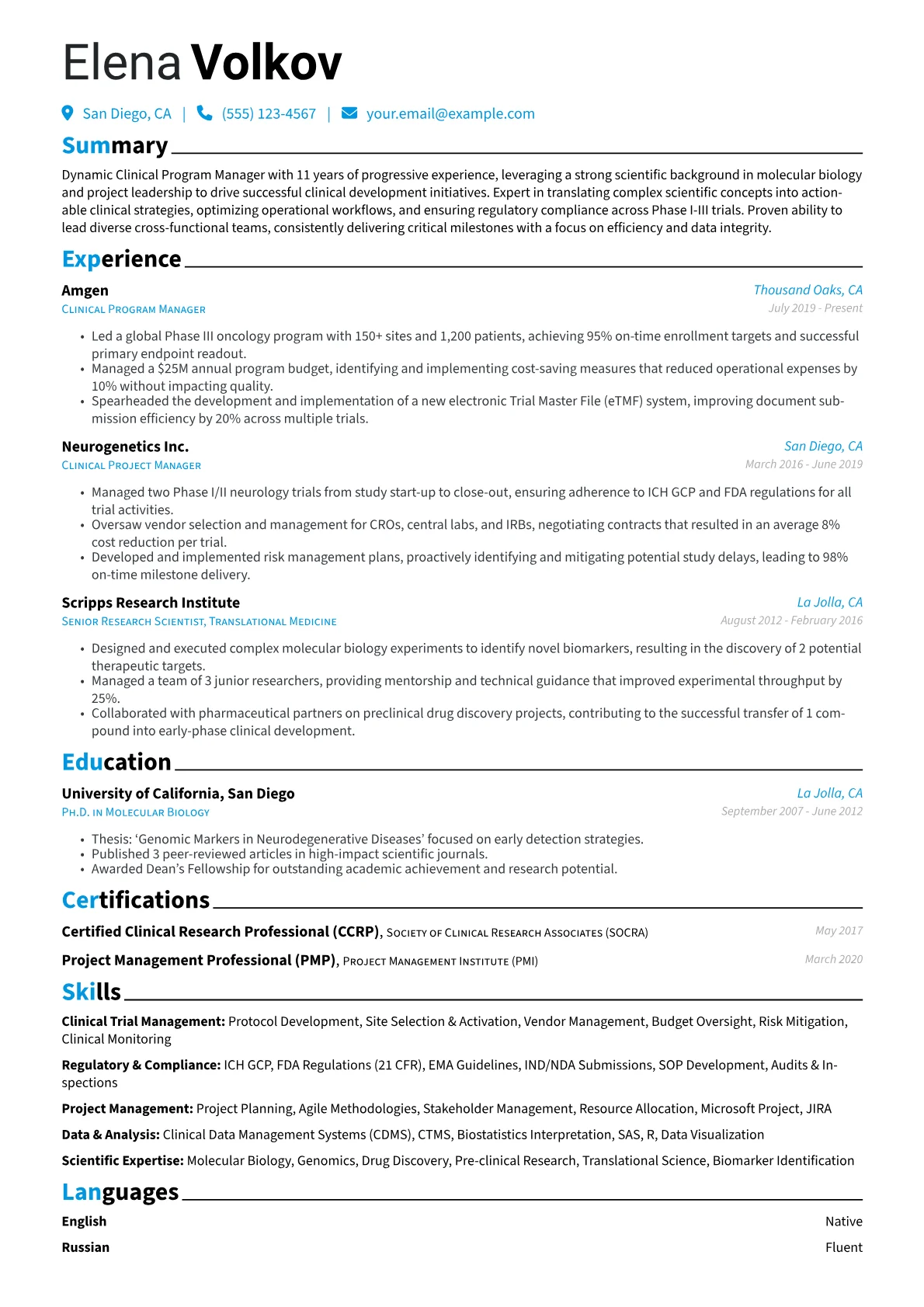 Career changer version - Page 1