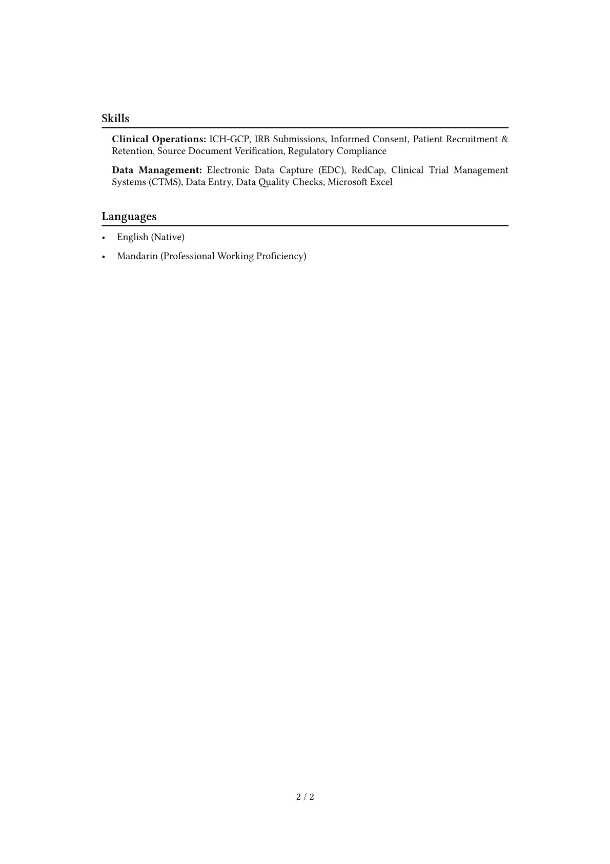 Career changer version - Page 2