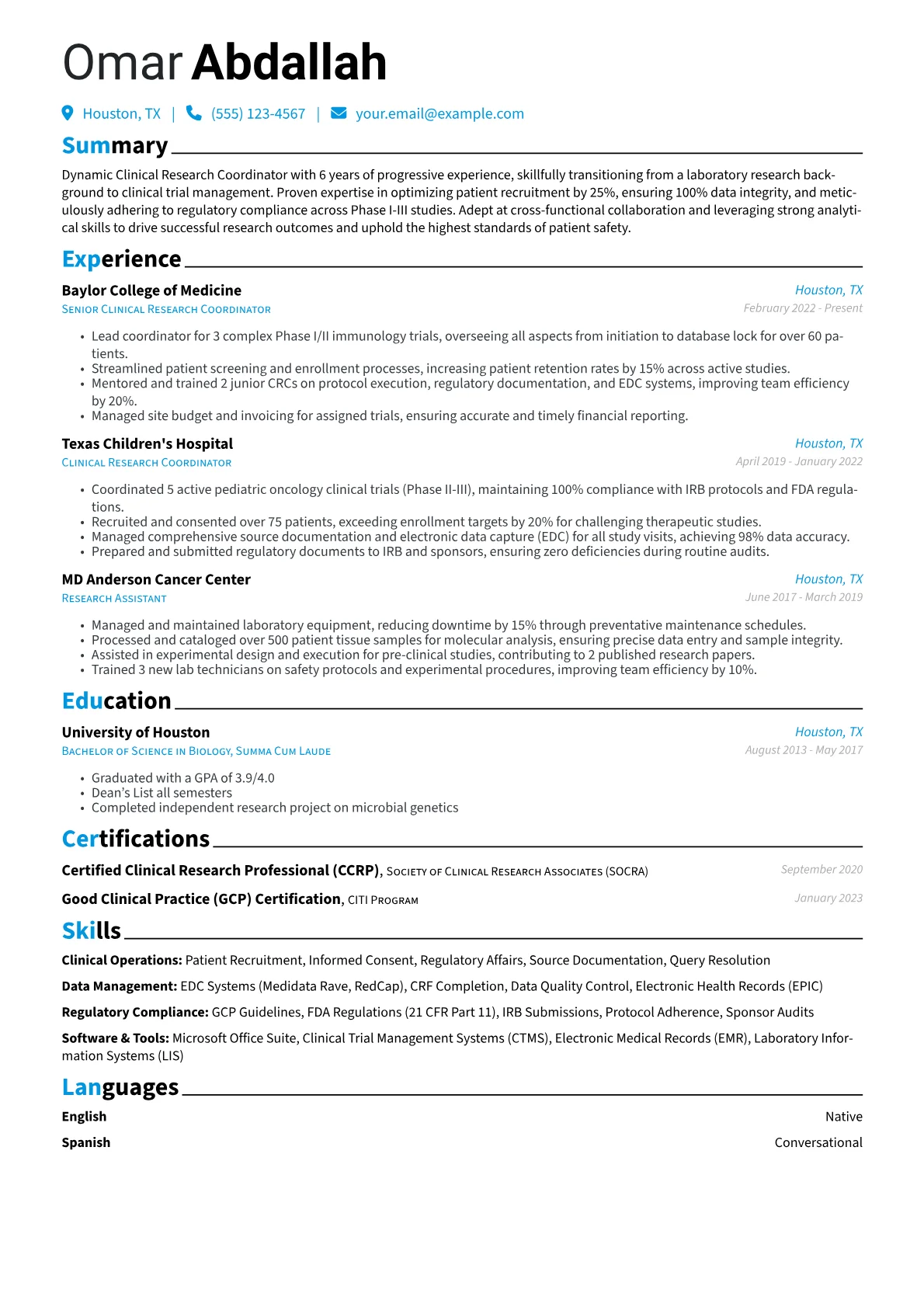 Career changer version - Page 1