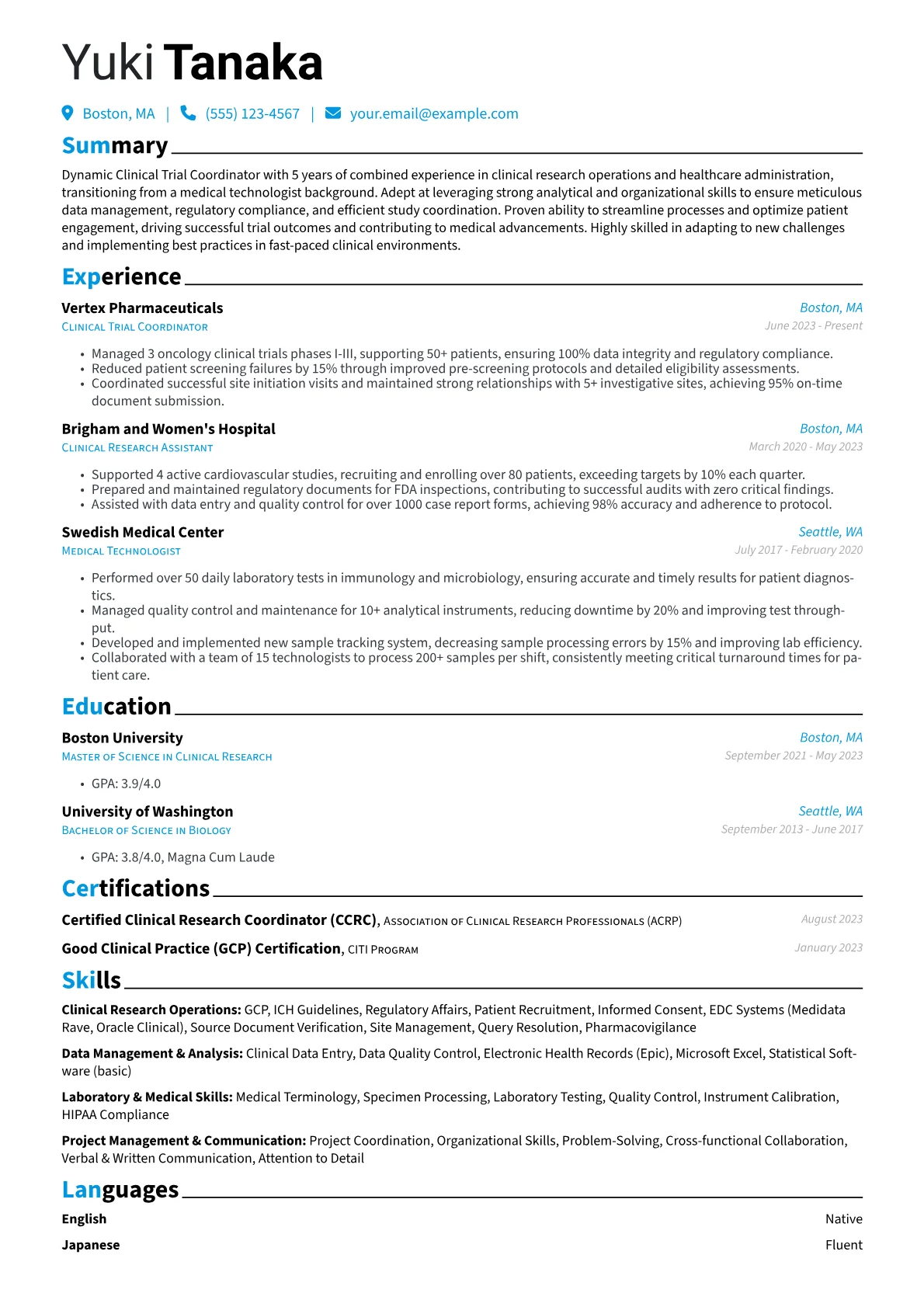 Career changer version - Page 1