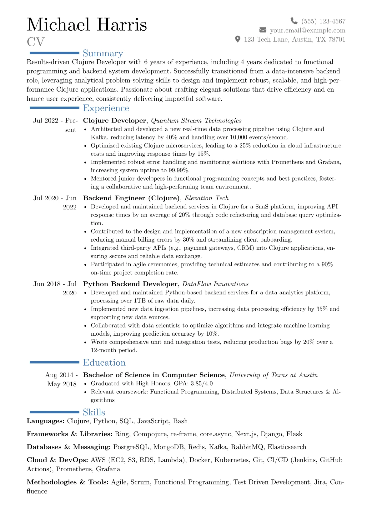 Career changer version - Page 1