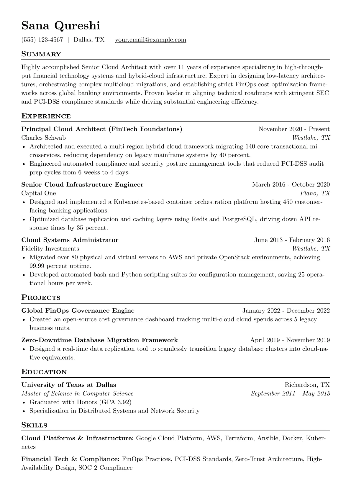FinTech and FinOps version - Page 1