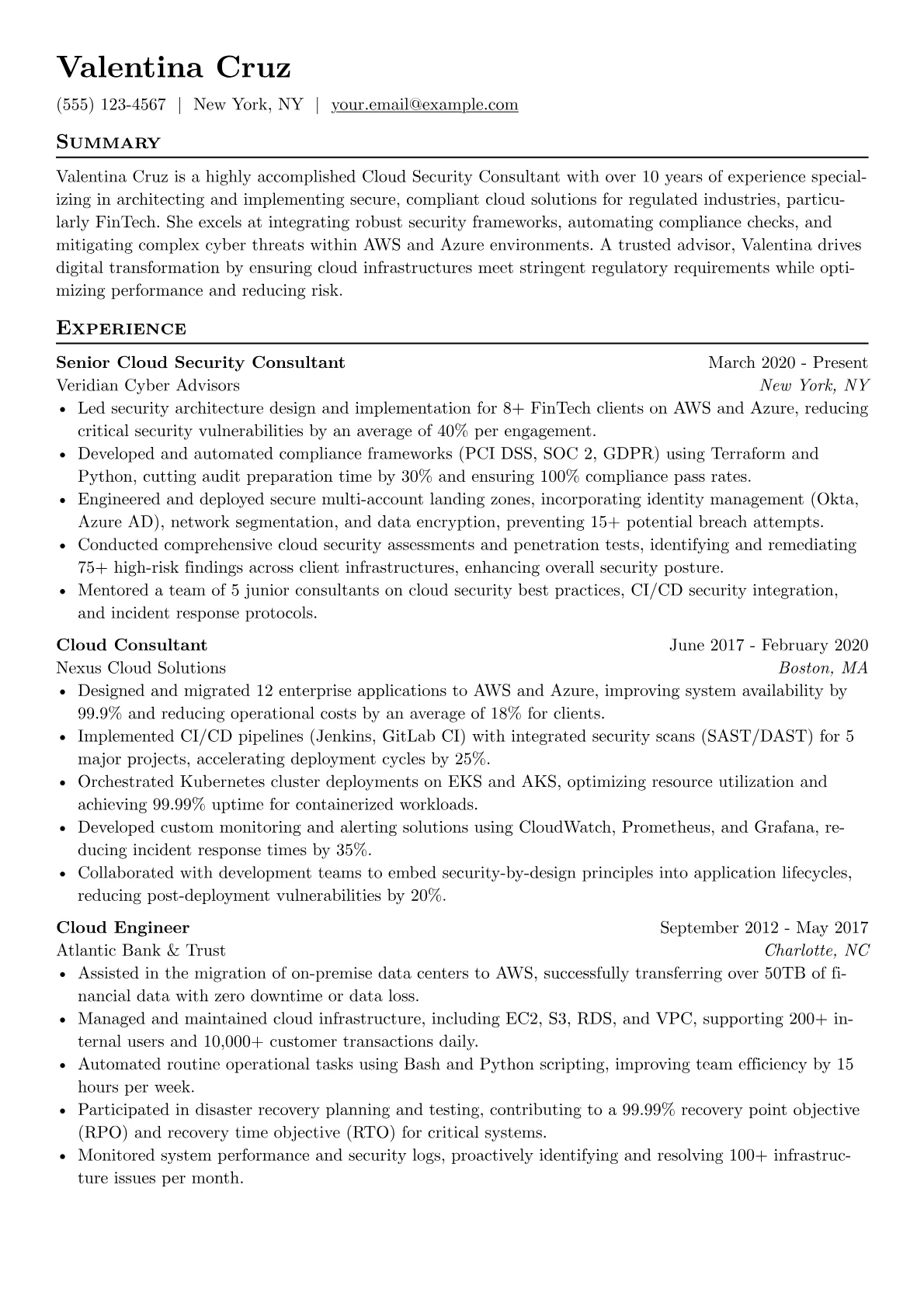 FinTech Cloud Security version - Page 1