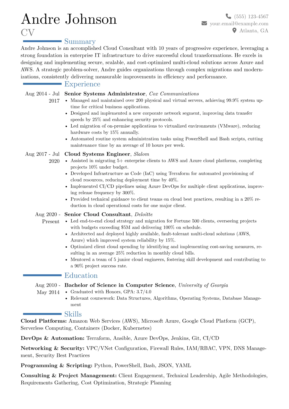 Career changer version - Page 1