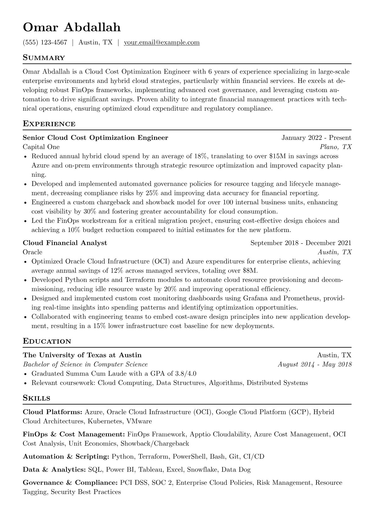 Cloud Platforms version - Page 1