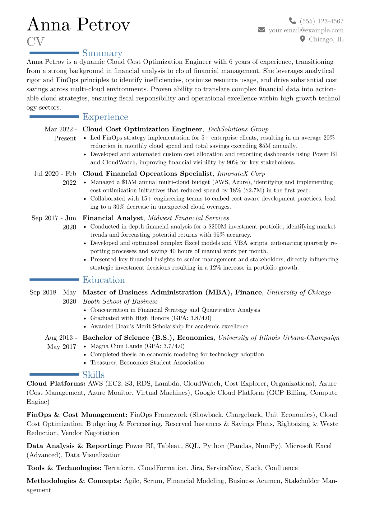 Career changer version - Page 1