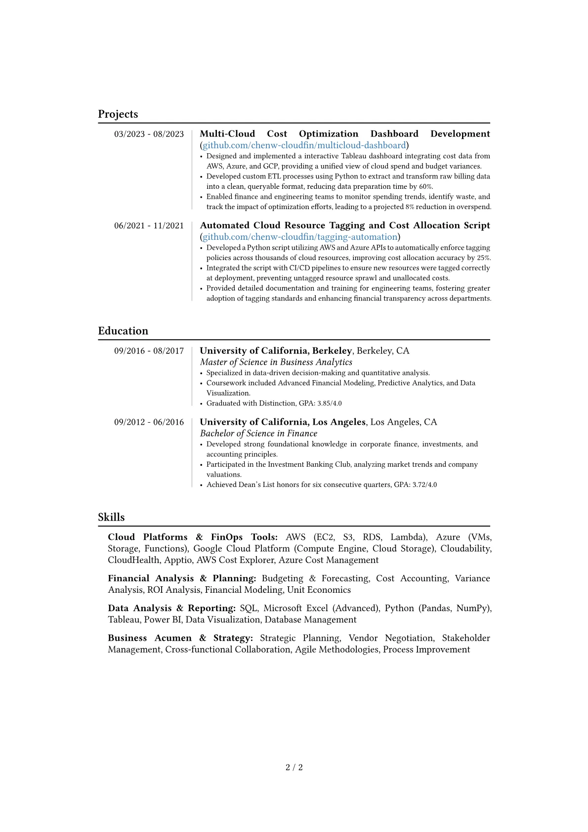 Career changer version - Page 2