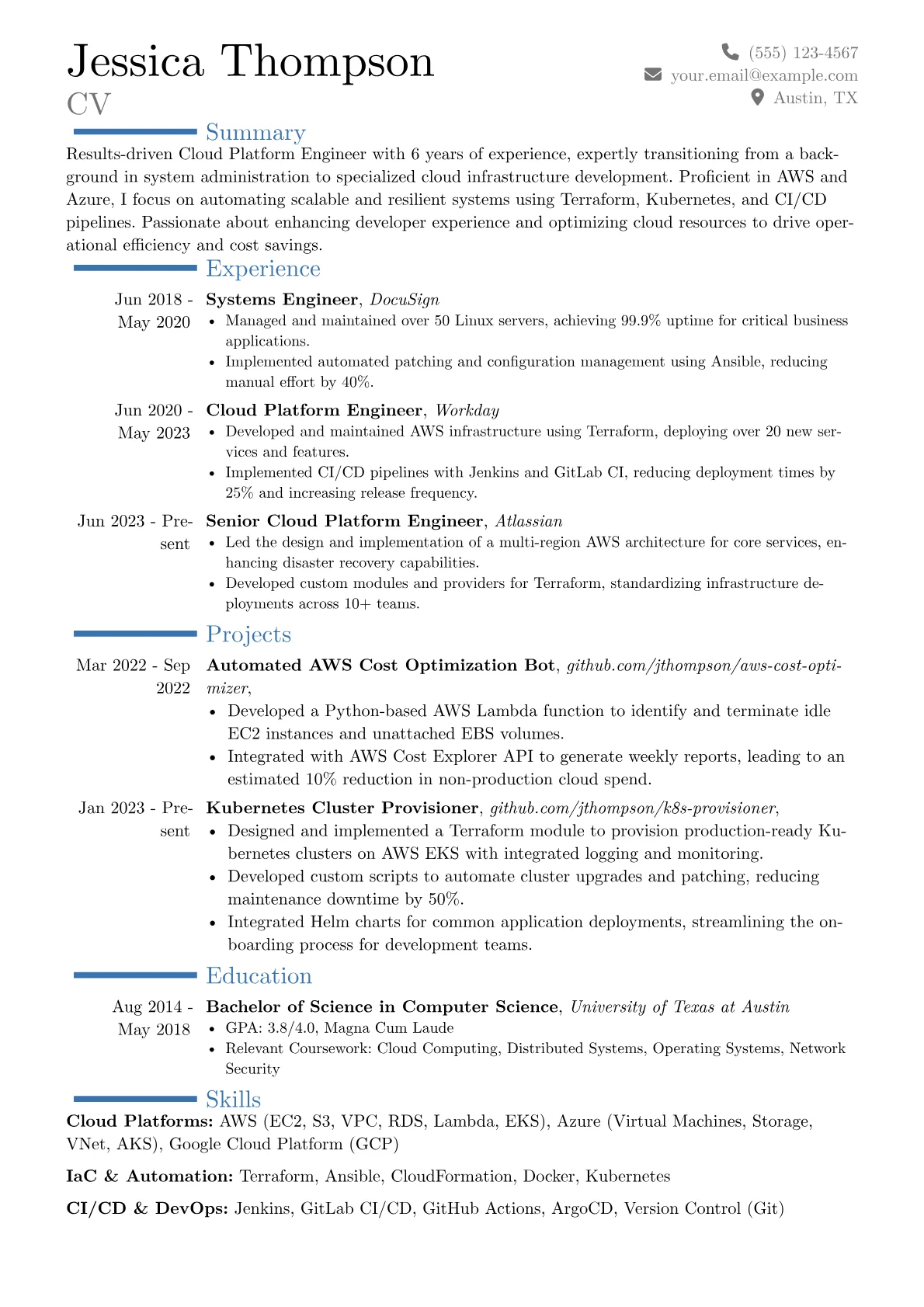 Career changer version - Page 1