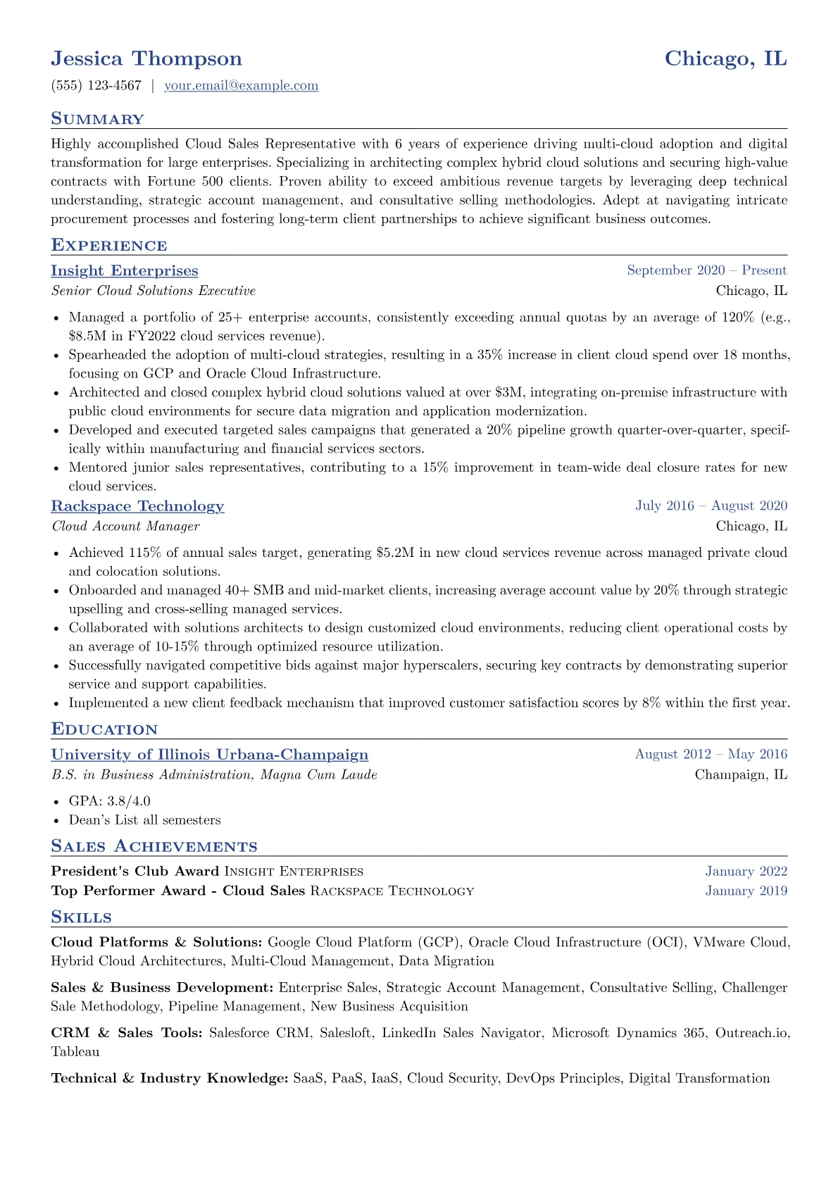 Cloud Platforms version - Page 1
