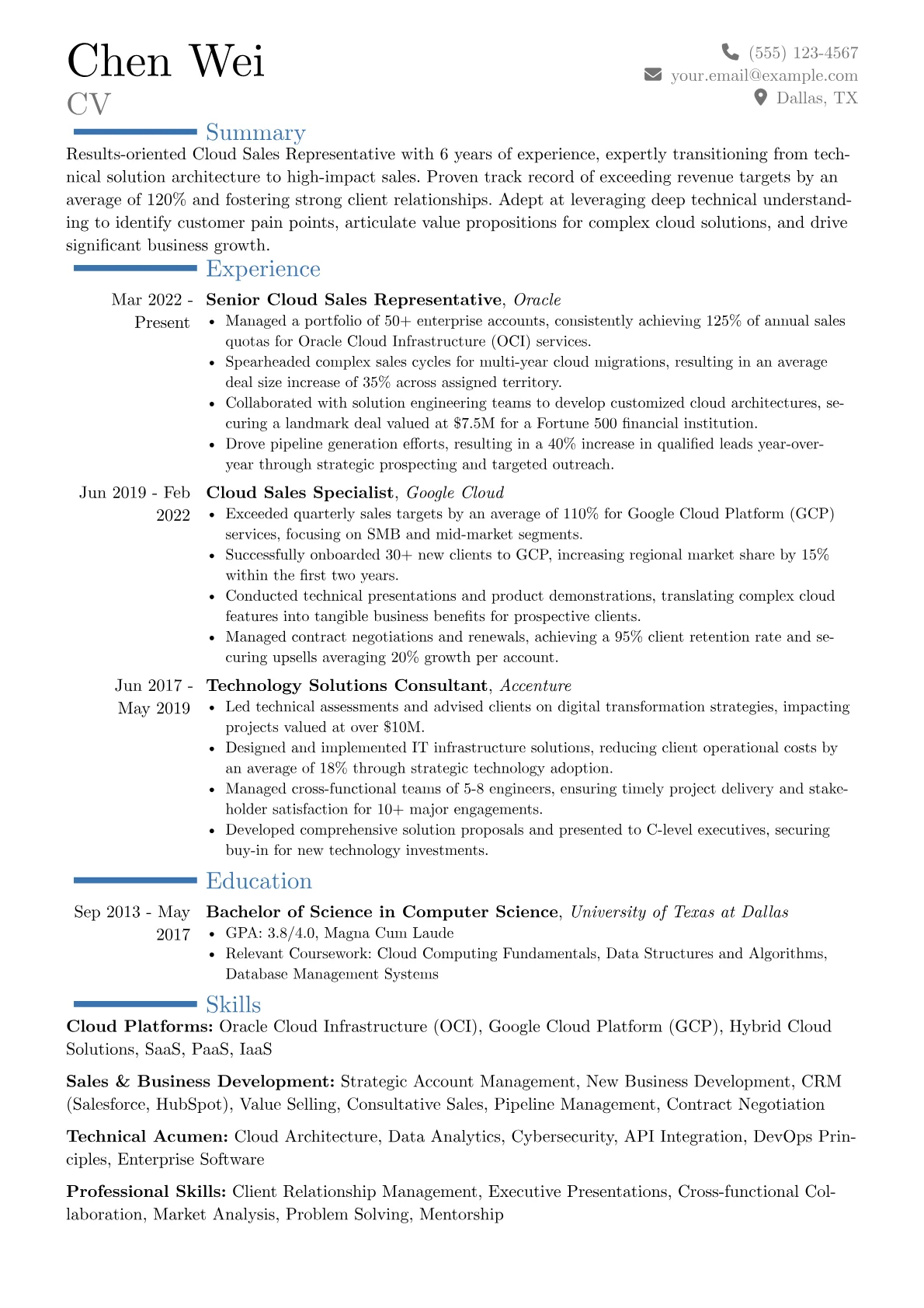 Career changer version - Page 1