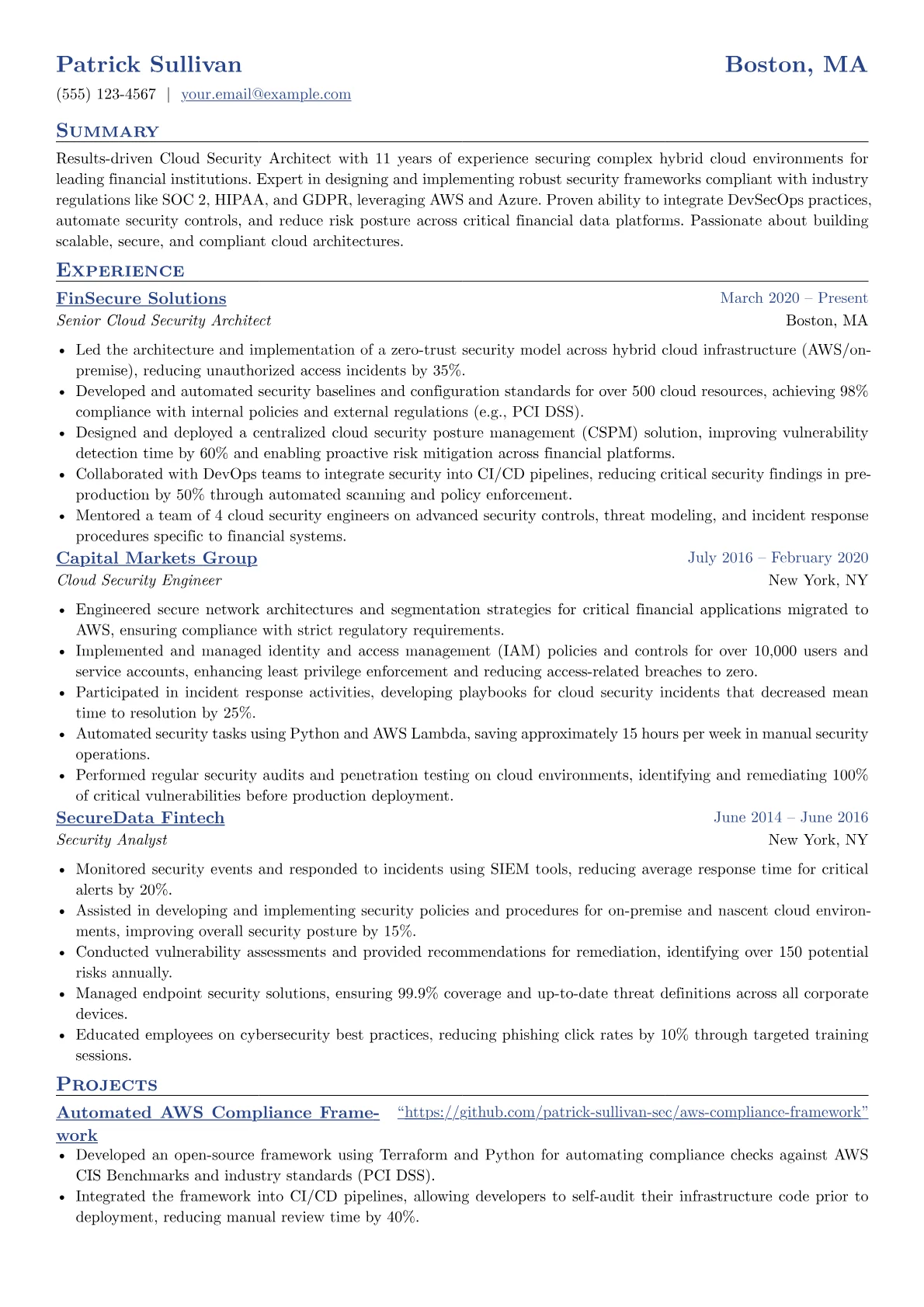 Financial Services version - Page 1