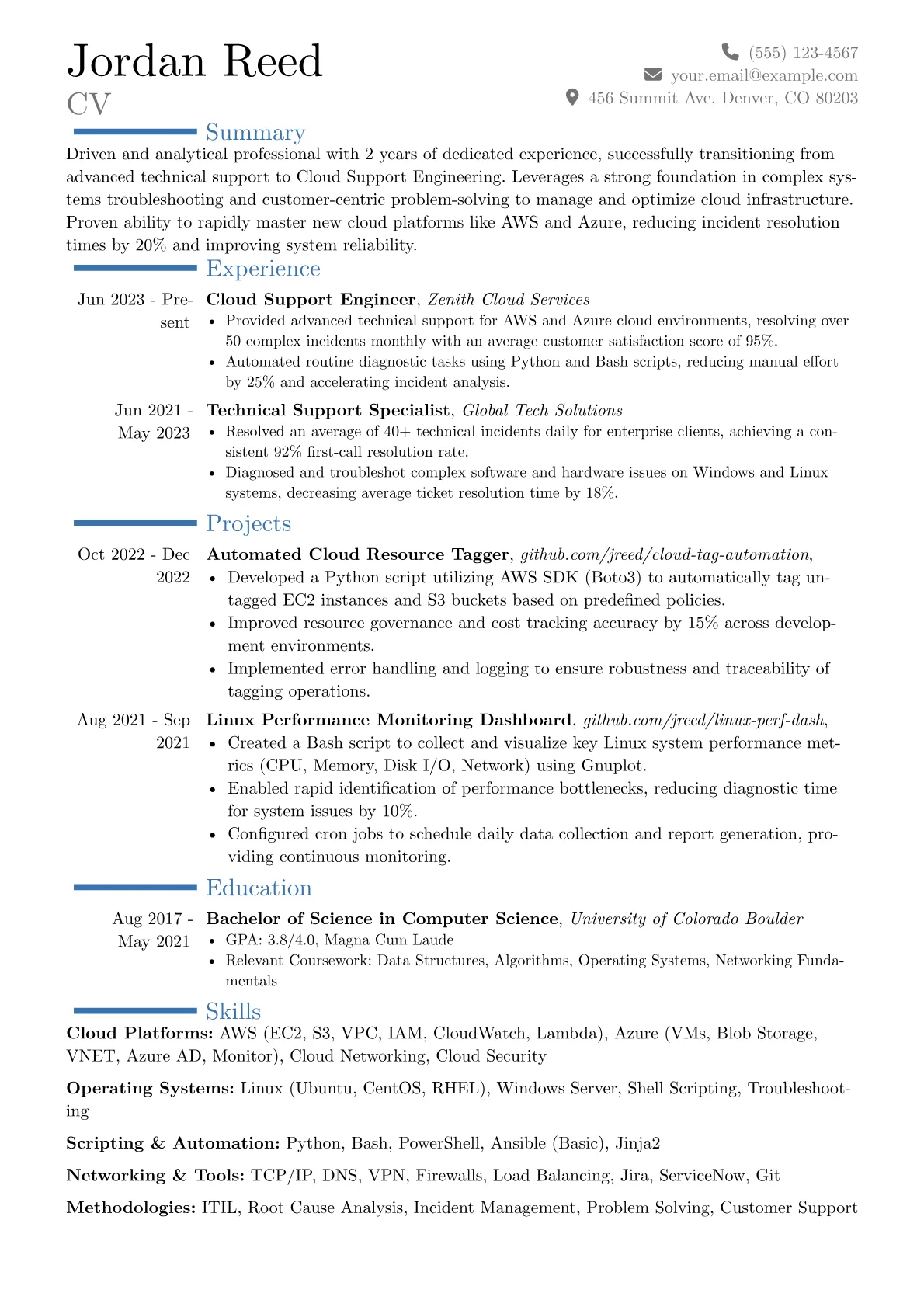 Career changer version - Page 1