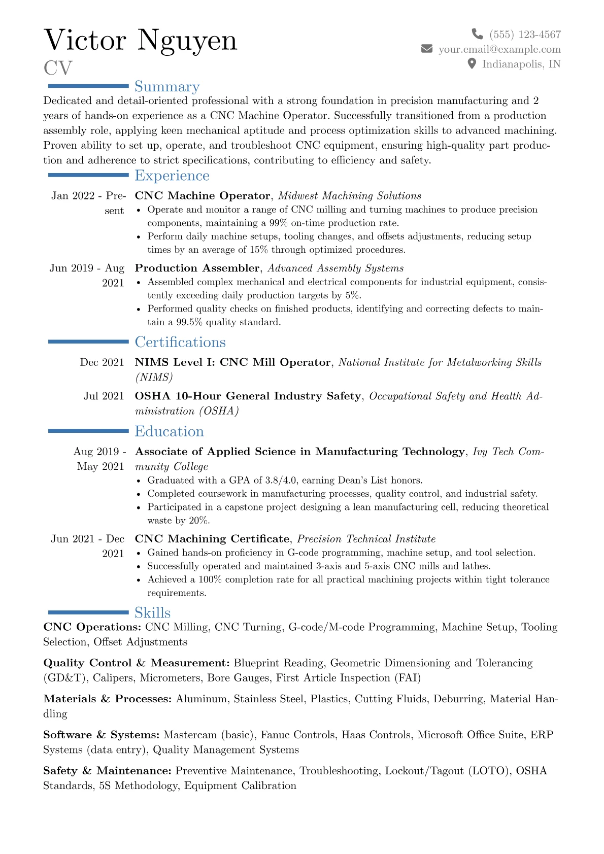 Career changer version - Page 1