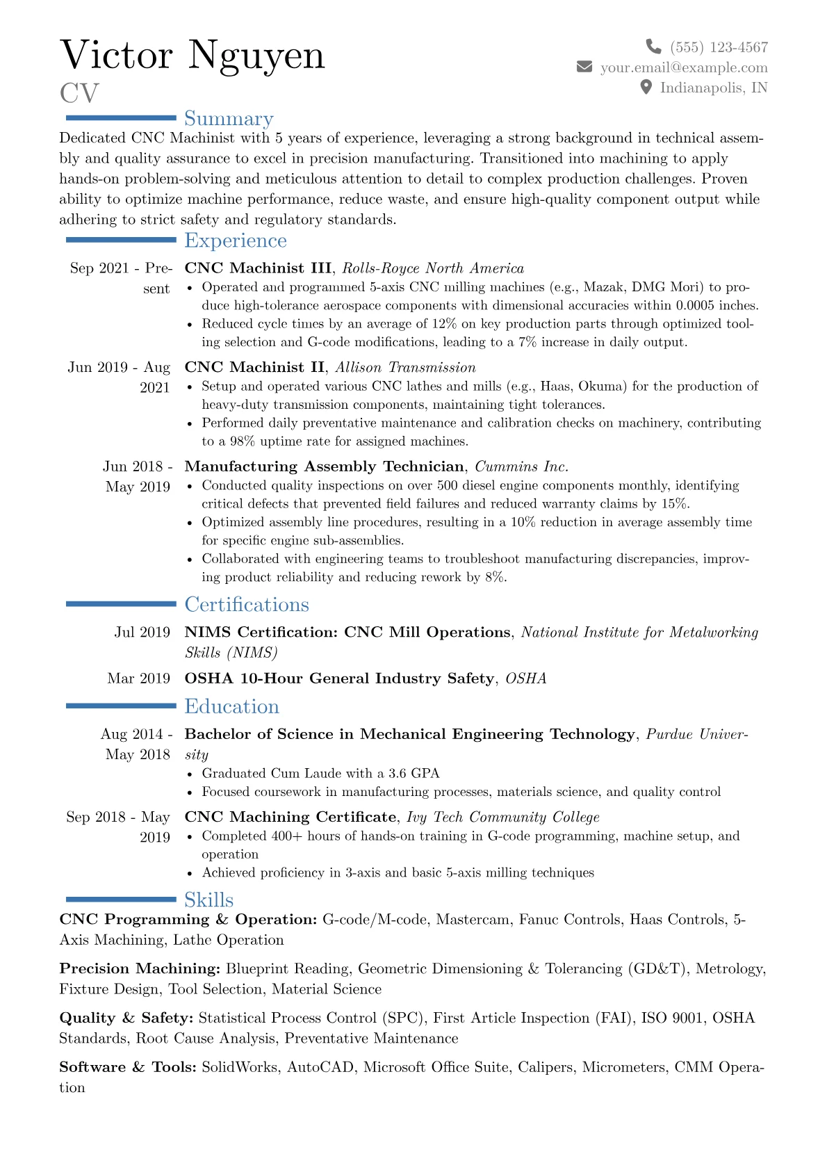 Career changer version - Page 1