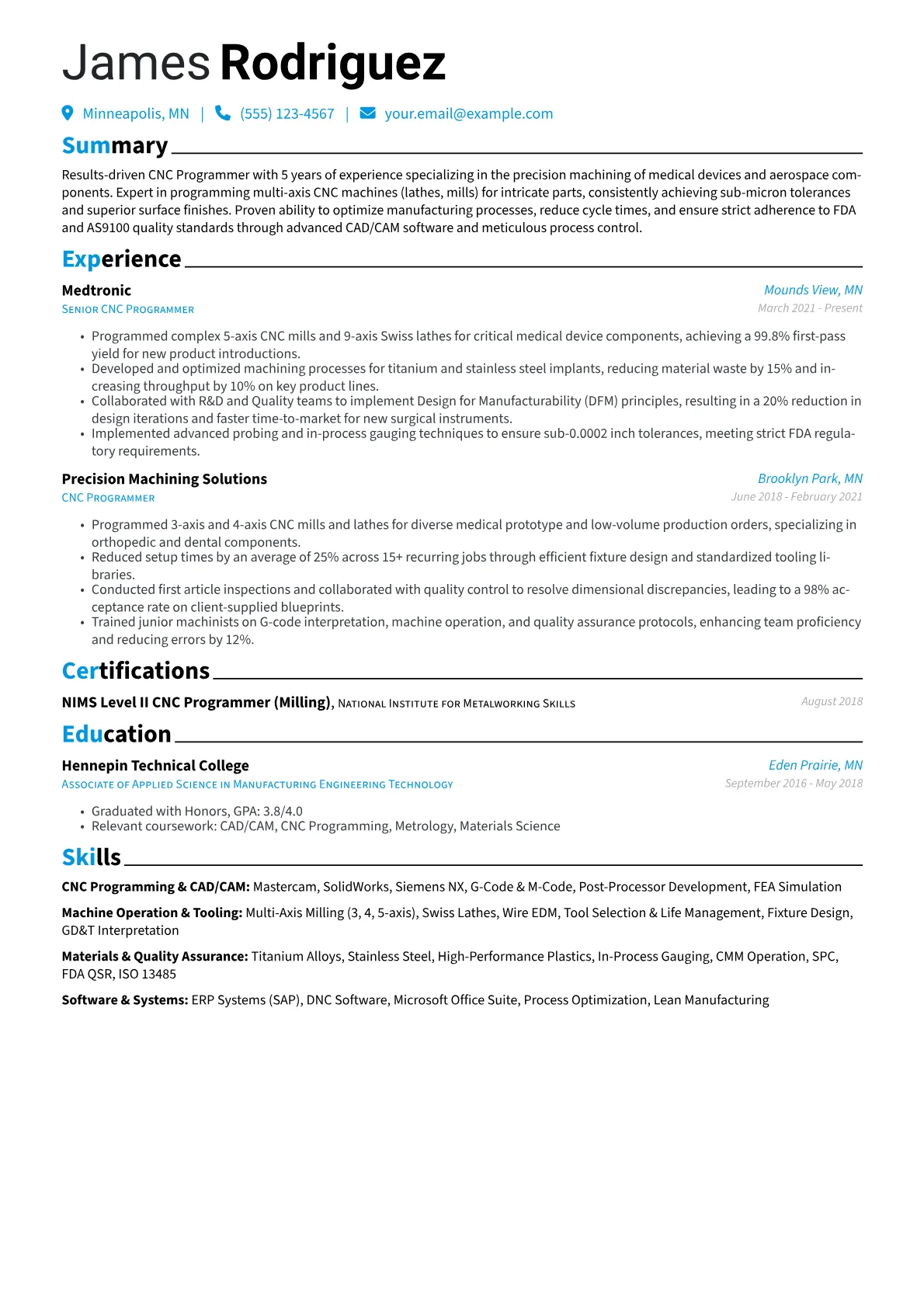 Medical Device Specialist version - Page 1