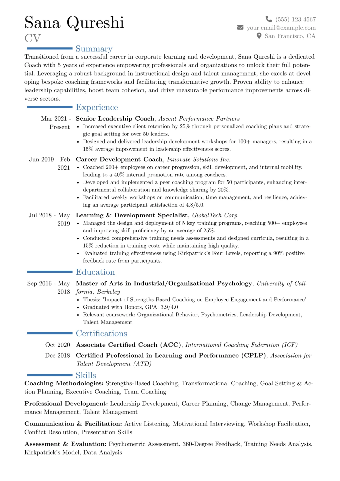 Career changer version - Page 1