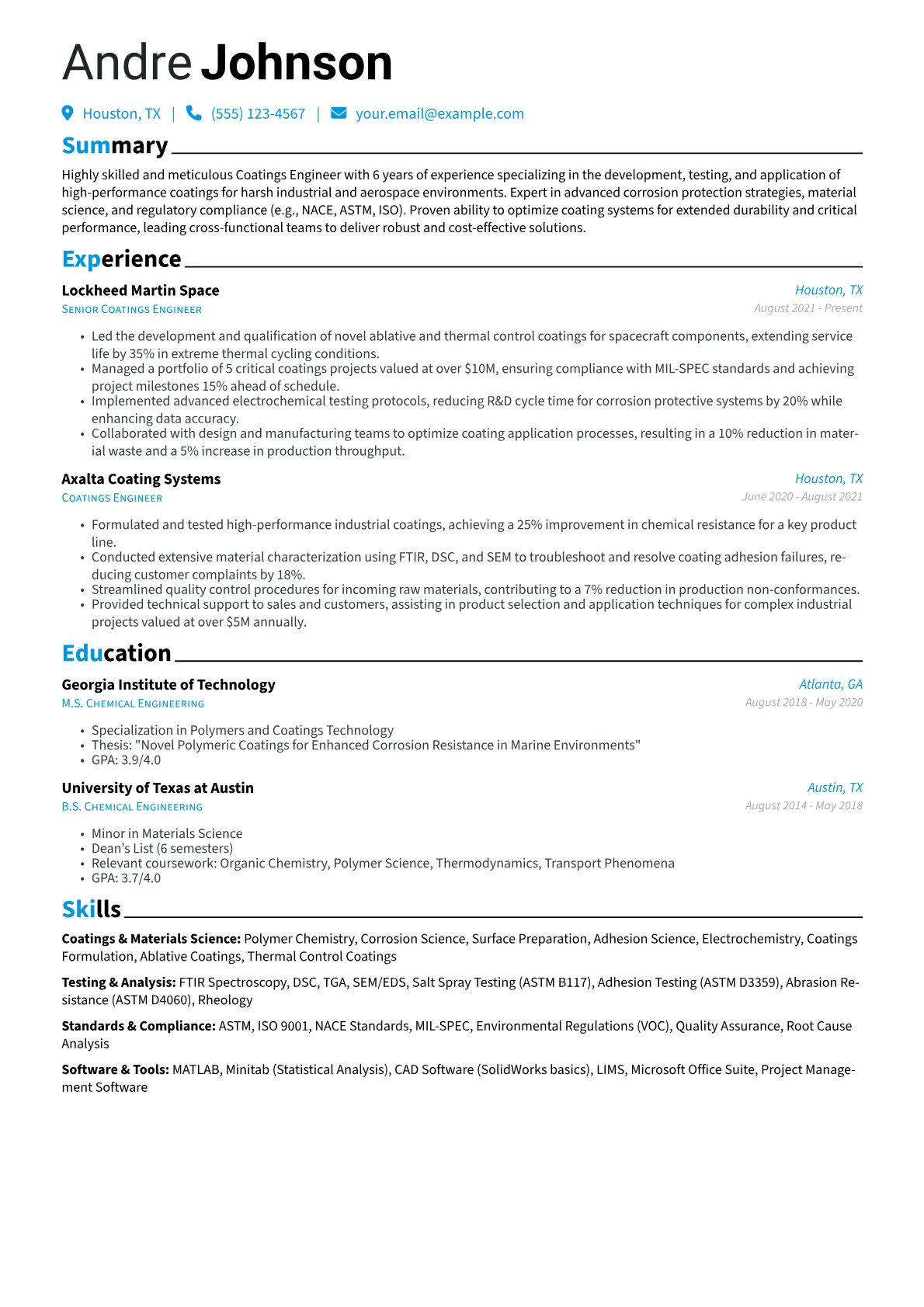 Coatings Engineer version - Page 1