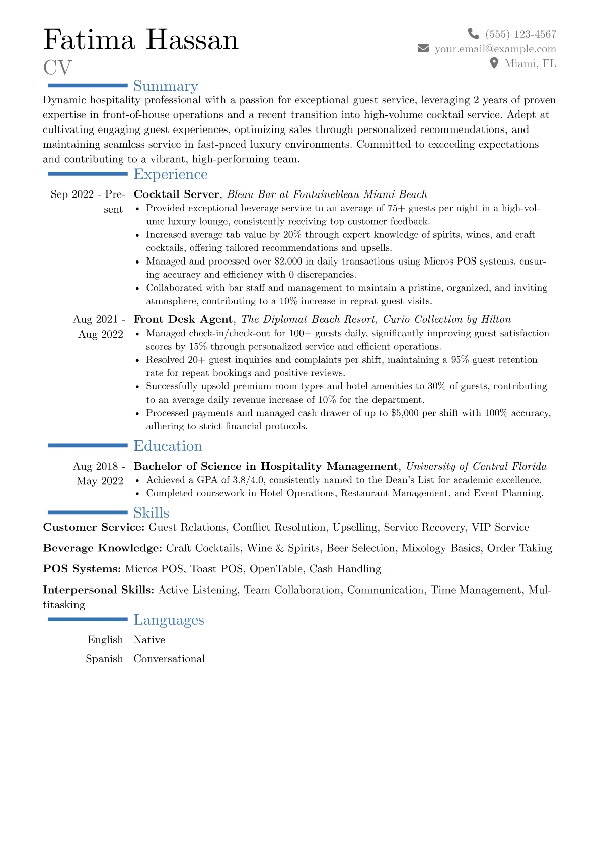 Career changer version - Page 1