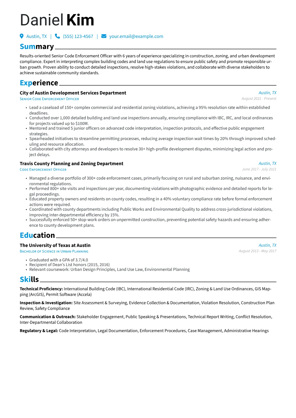 Code Enforcement version - Page 1