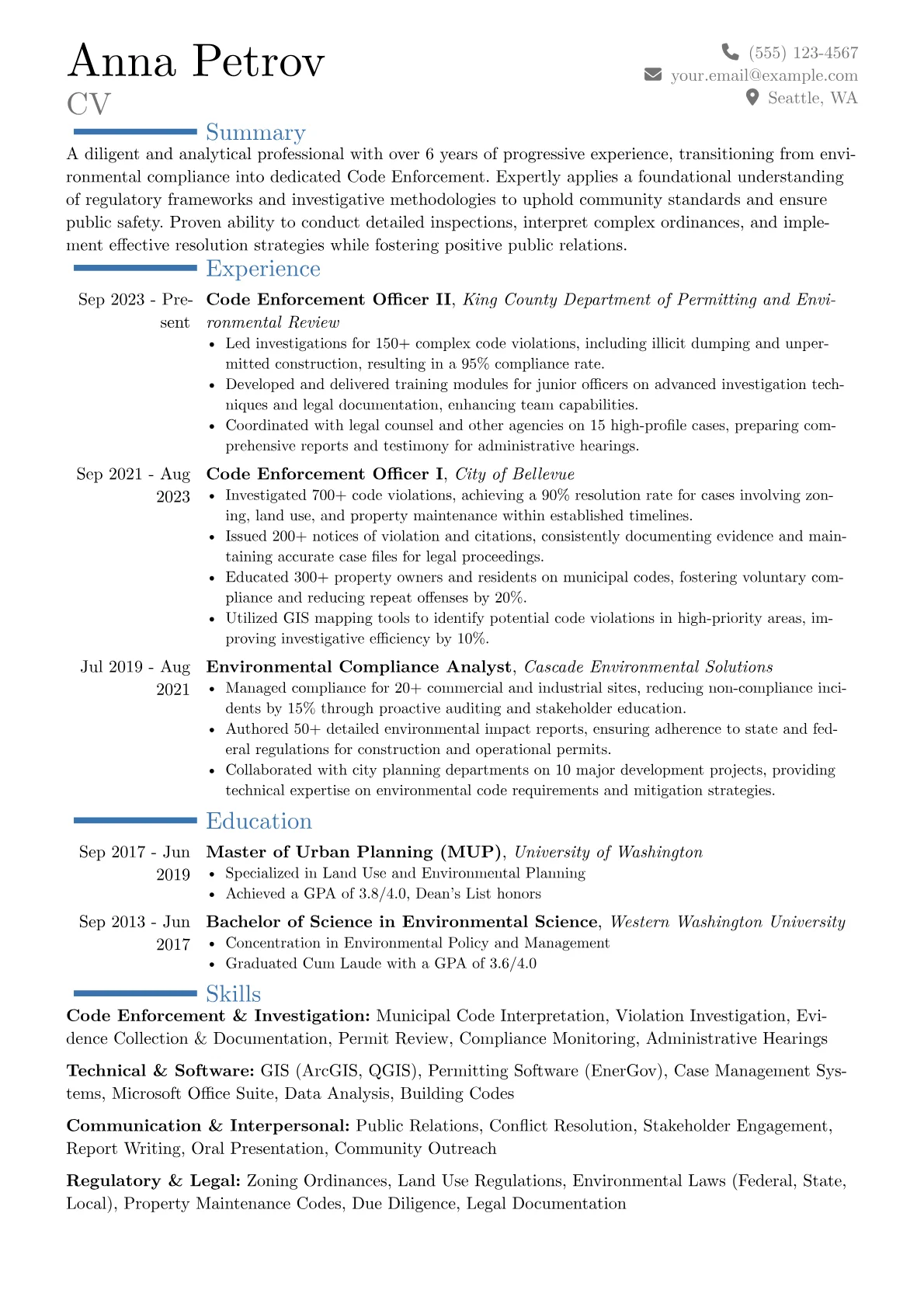 Career changer version - Page 1