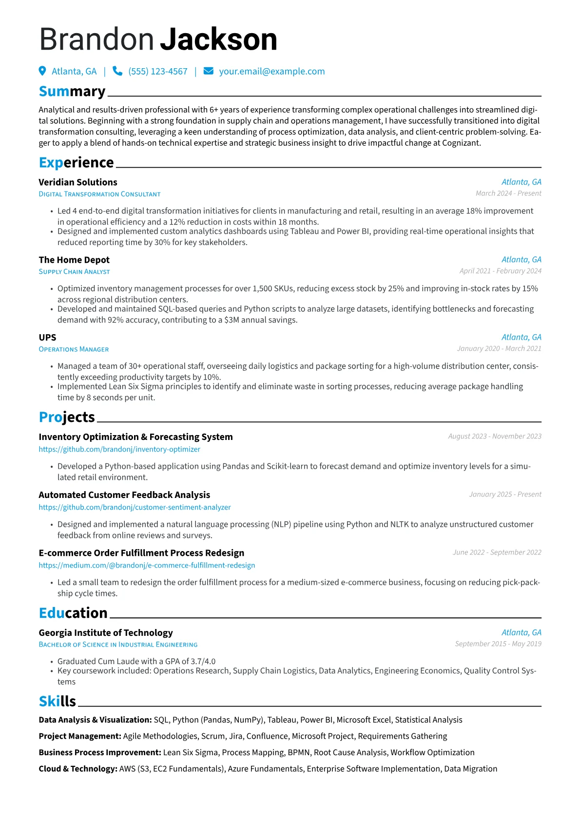 Career changer version - Page 1