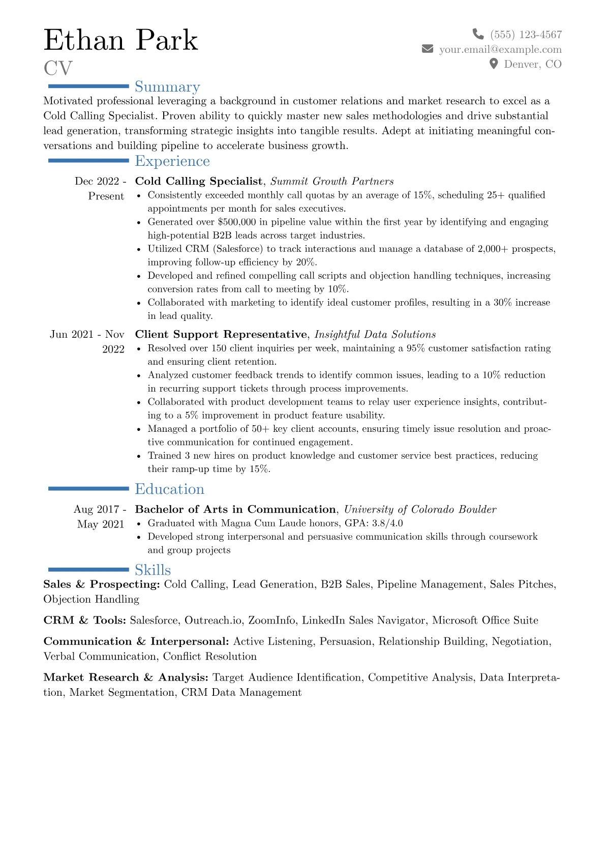 Career changer version - Page 1