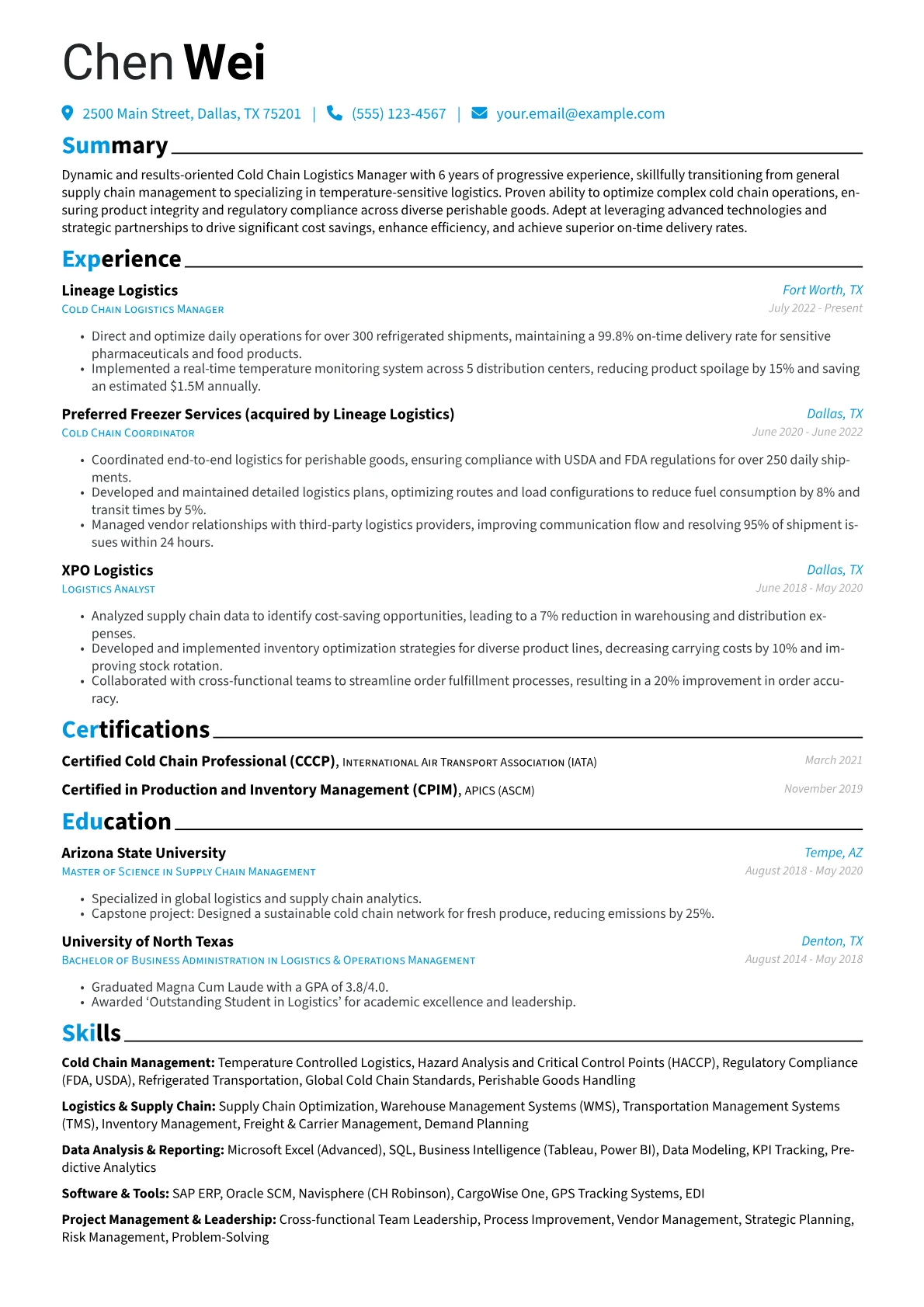 Career changer version - Page 1