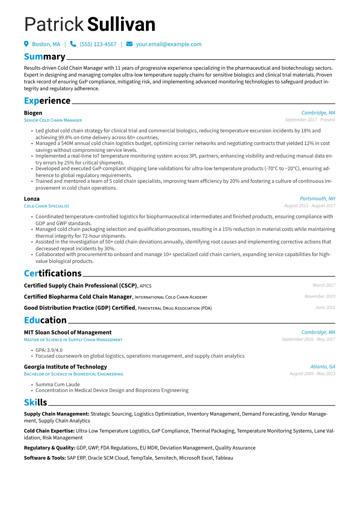 Senior Cold Chain version - Page 1