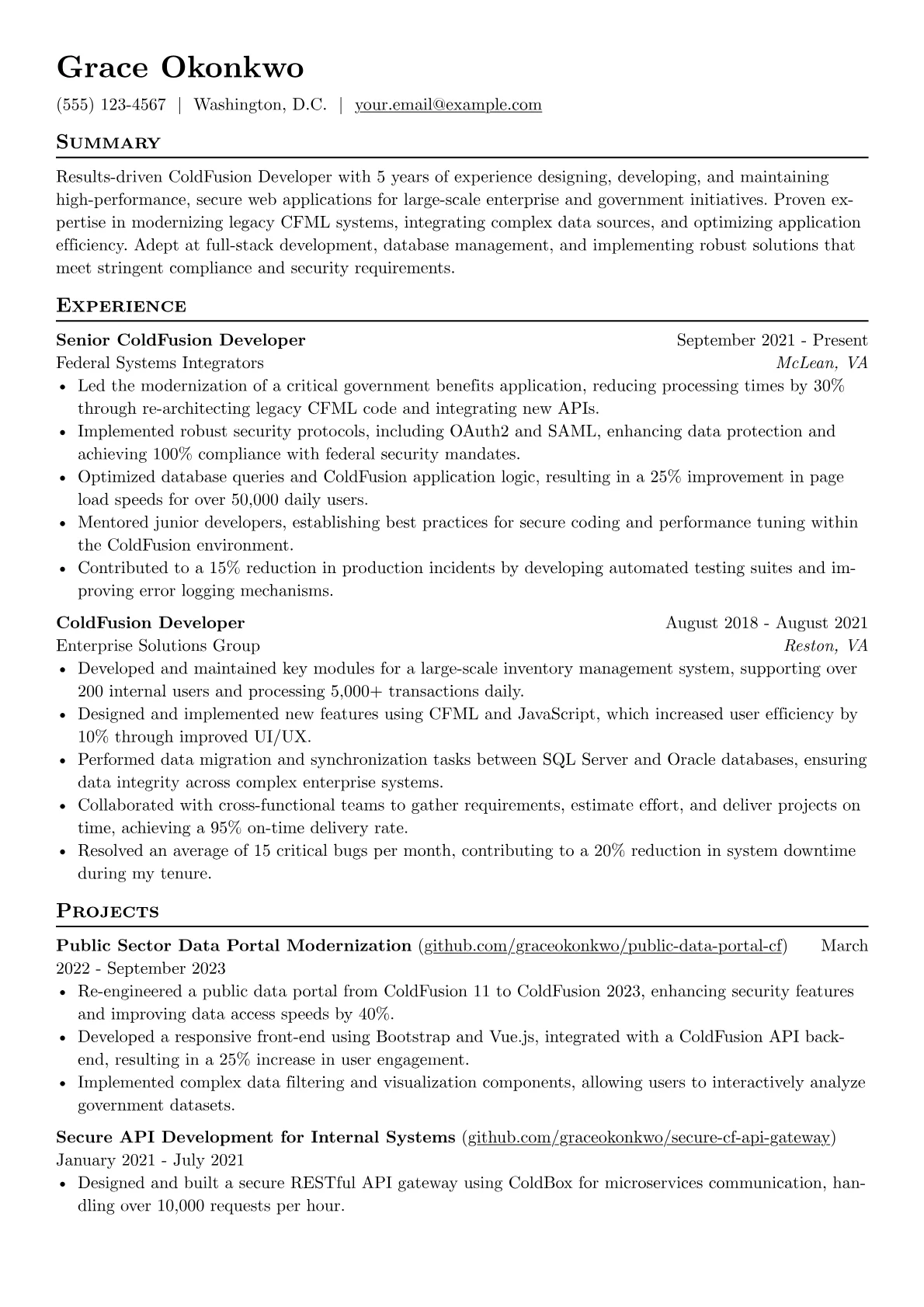 ColdFusion Developer version - Page 1