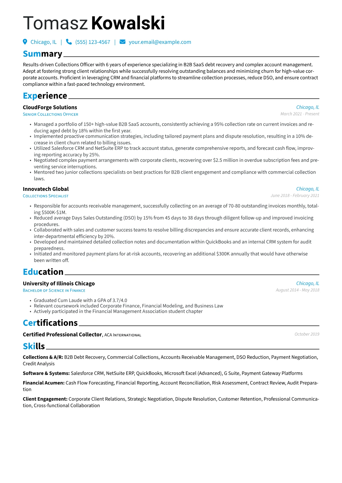 B2B SaaS Collections version - Page 1