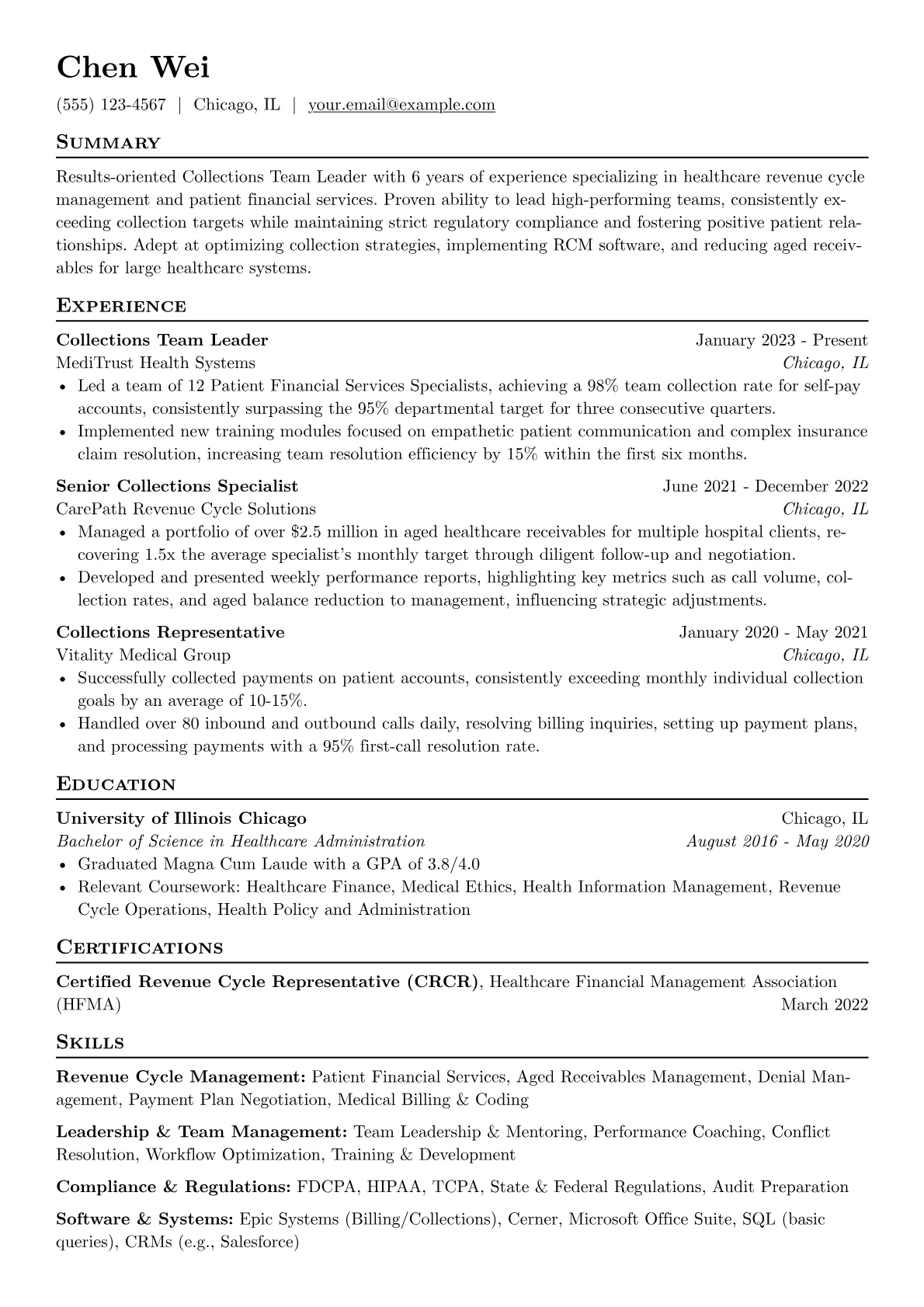 Healthcare Specialist version - Page 1